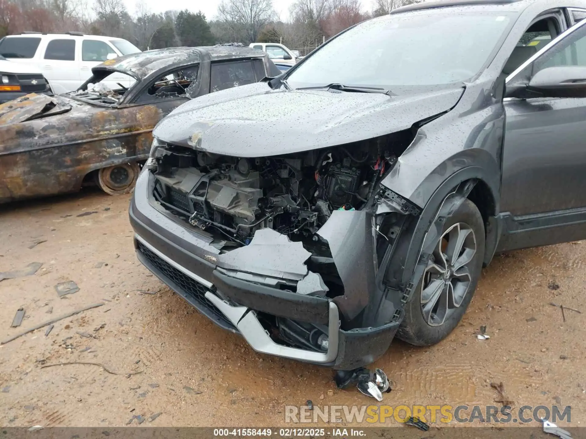 6 fotografías del automóvil dañado 2HKRW2H86LH699220 HONDA CR-V 2020