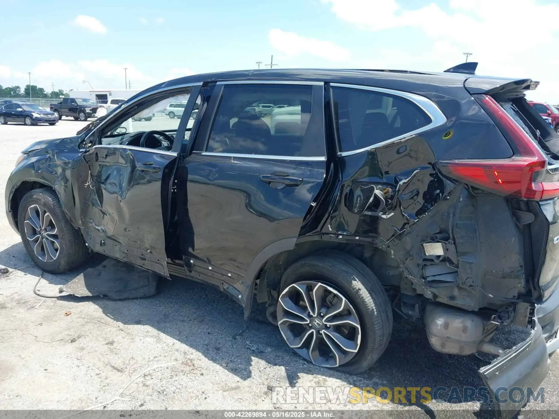 6 fotografías del automóvil dañado 2HKRW2H8XLH675406 HONDA CR-V 2020