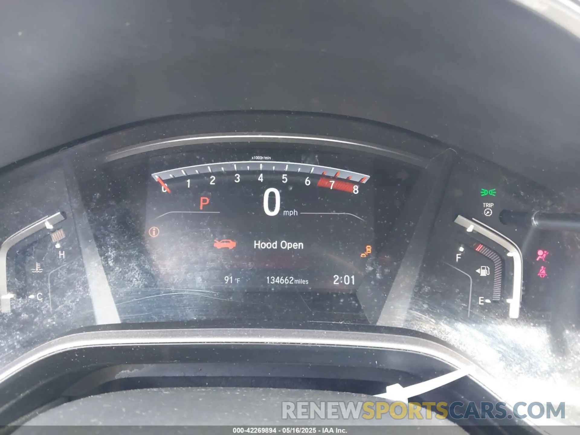 7 fotografías del automóvil dañado 2HKRW2H8XLH675406 HONDA CR-V 2020
