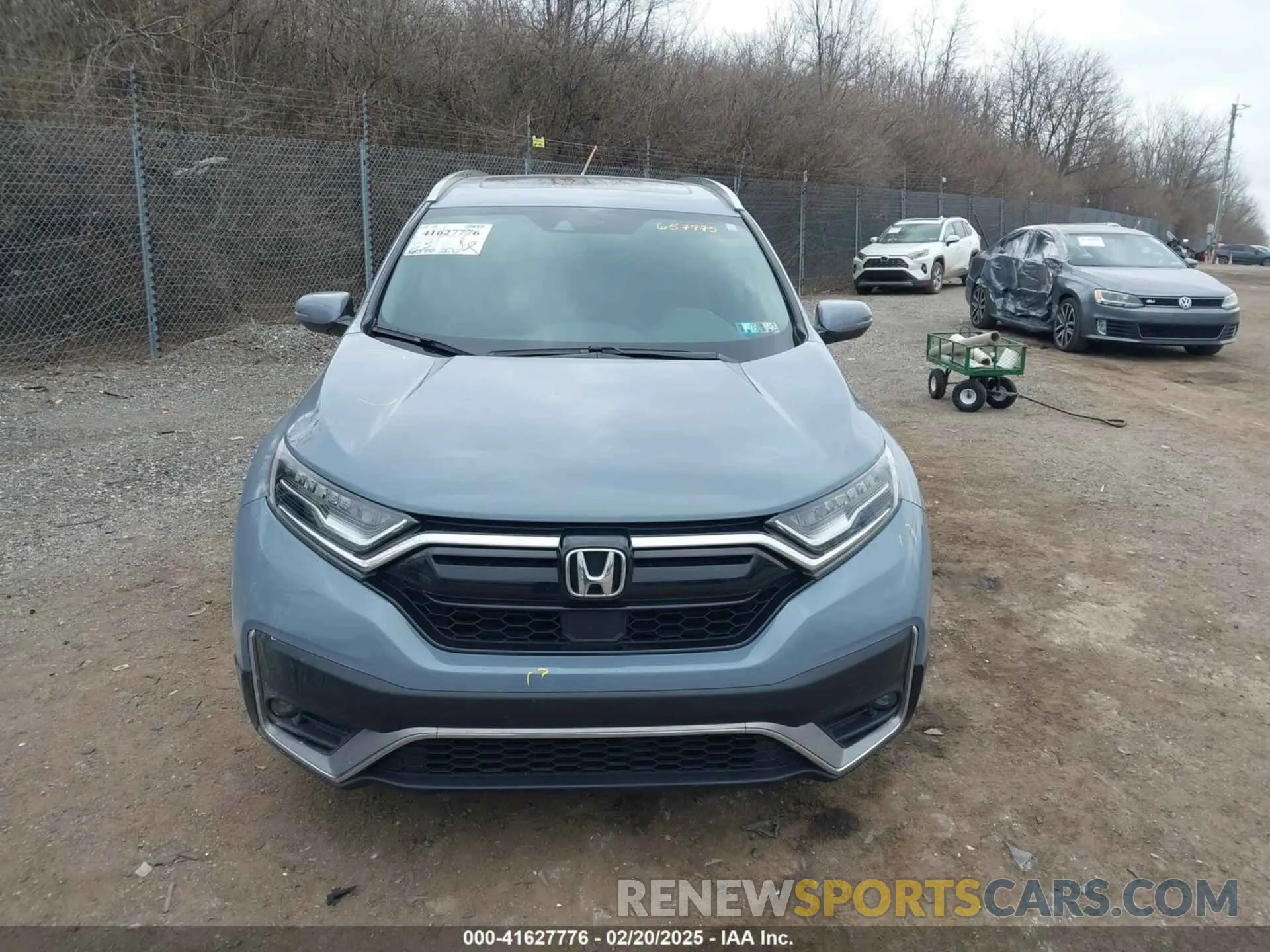 12 fotografías del automóvil dañado 2HKRW2H92LH657975 HONDA CR-V 2020