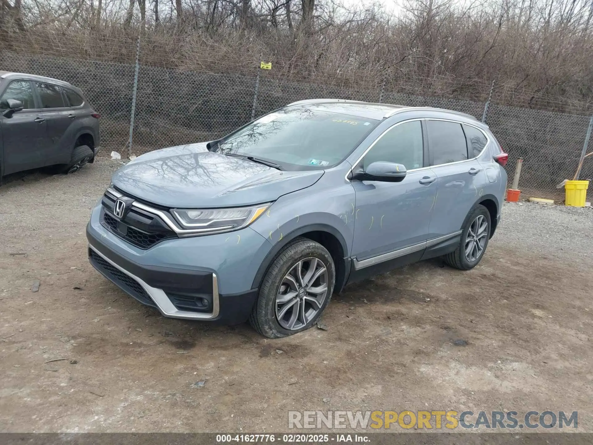 2 fotografías del automóvil dañado 2HKRW2H92LH657975 HONDA CR-V 2020