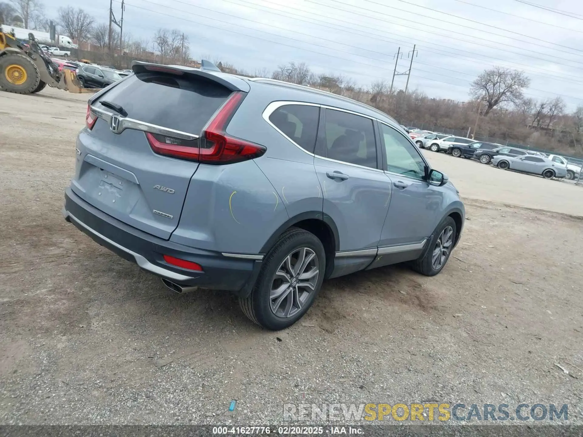4 fotografías del automóvil dañado 2HKRW2H92LH657975 HONDA CR-V 2020
