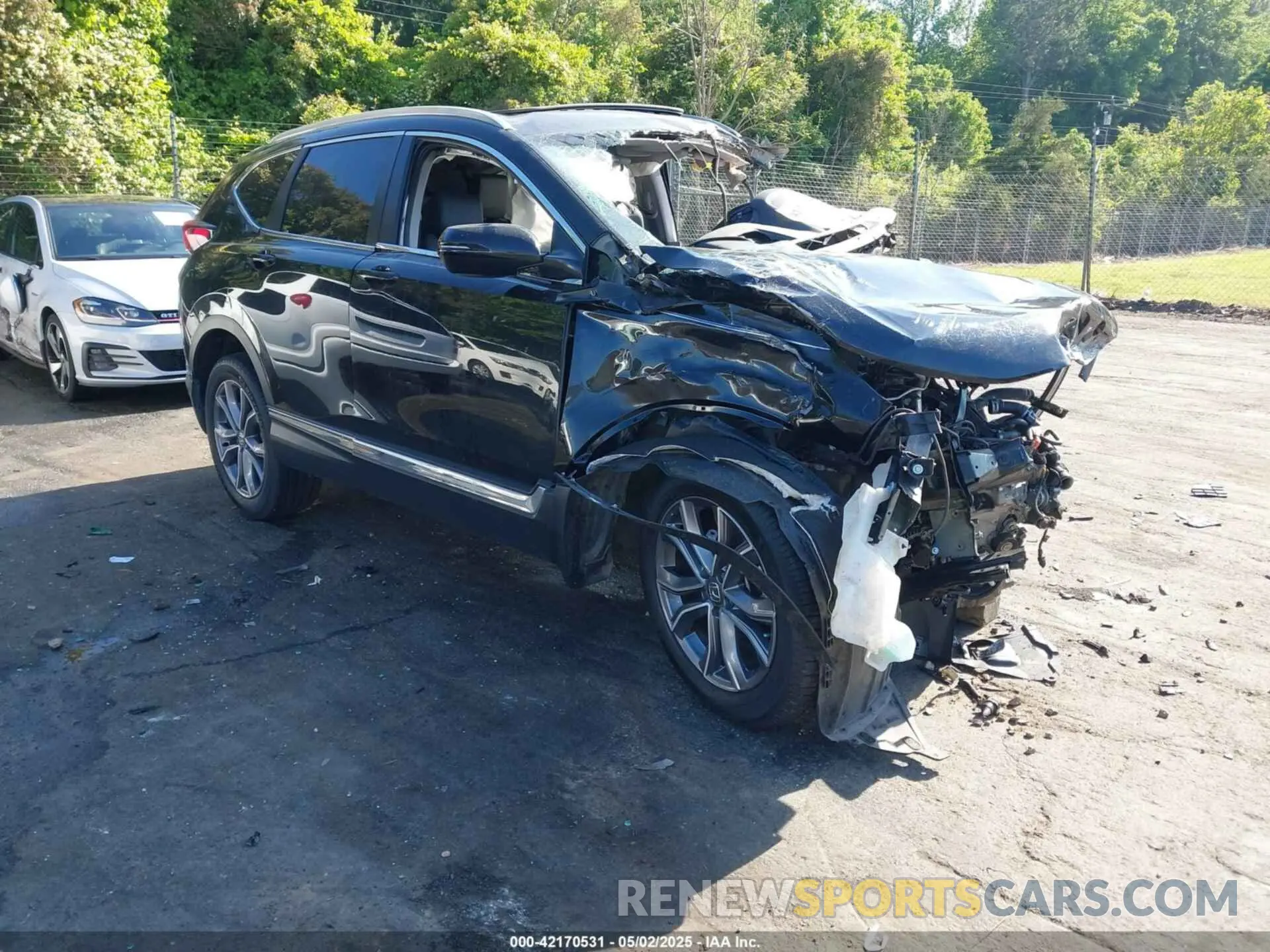 1 fotografías del automóvil dañado 2HKRW2H97LH675243 HONDA CR-V 2020