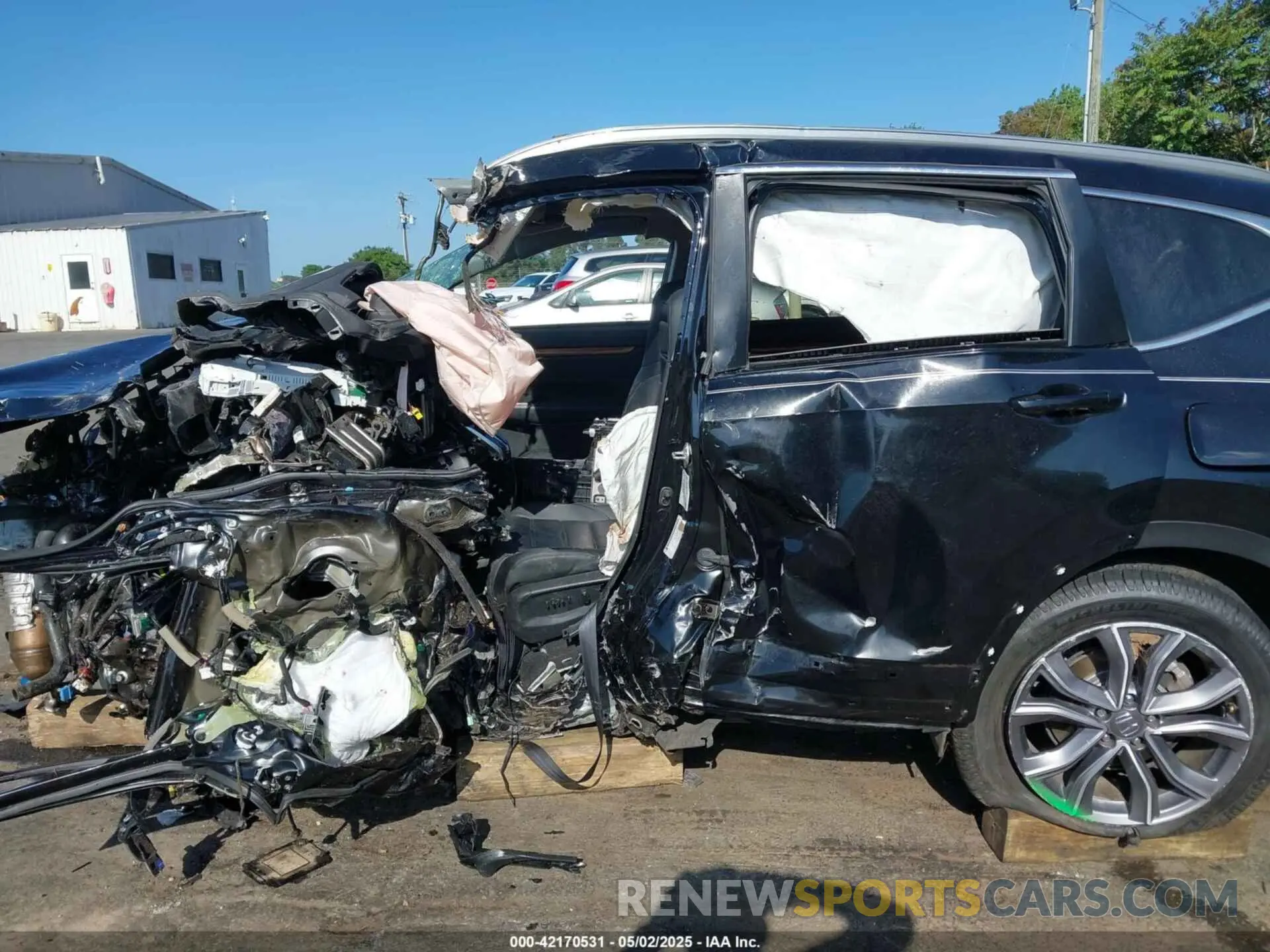 13 fotografías del automóvil dañado 2HKRW2H97LH675243 HONDA CR-V 2020