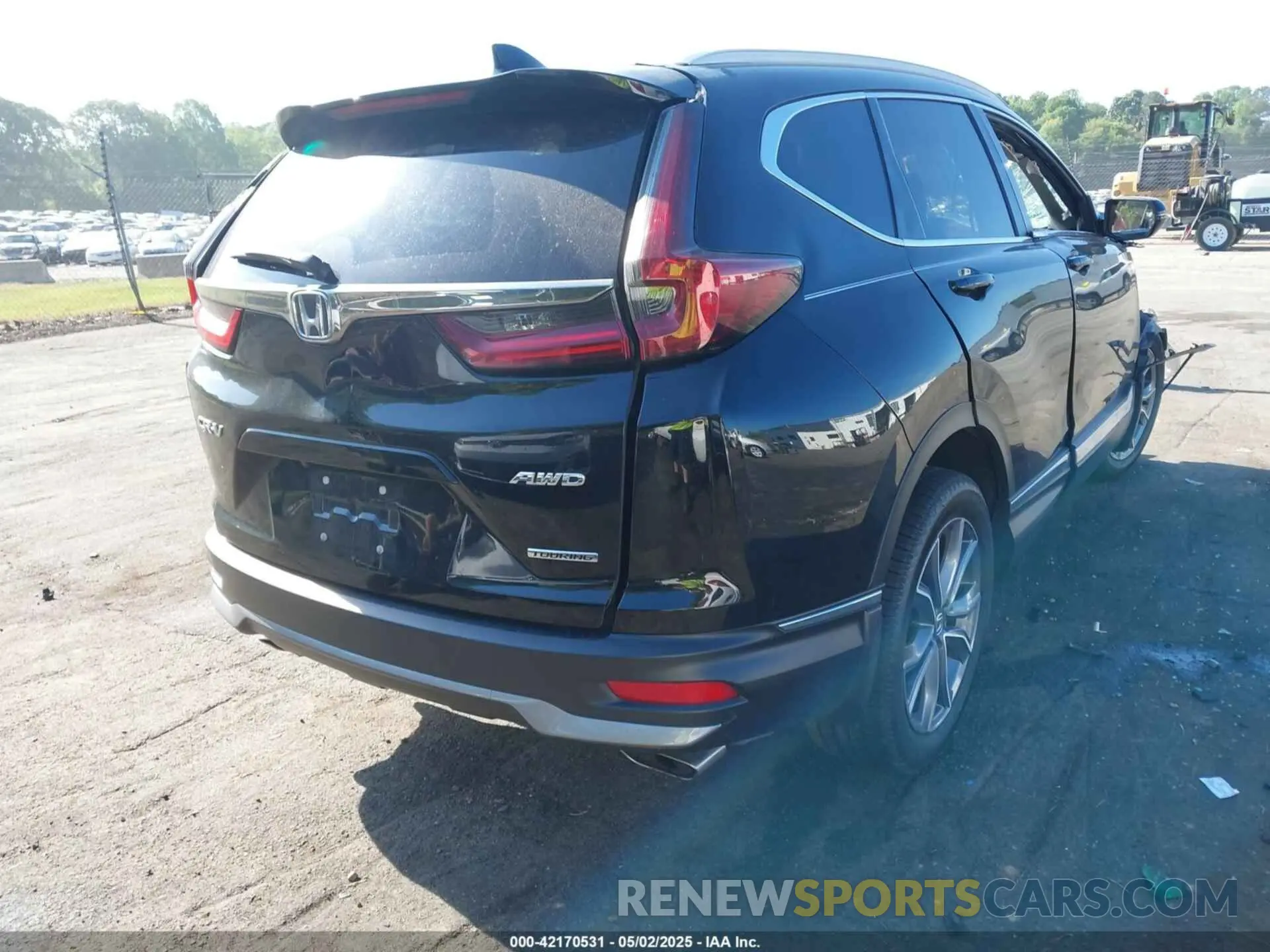 4 fotografías del automóvil dañado 2HKRW2H97LH675243 HONDA CR-V 2020