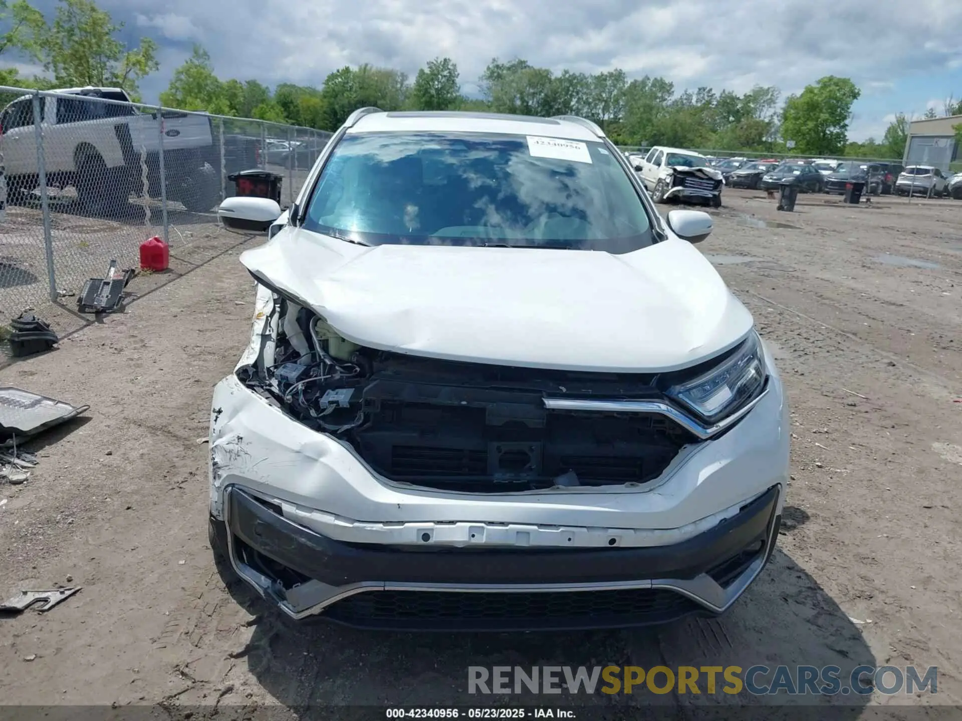 12 fotografías del automóvil dañado 2HKRW2H97LH676151 HONDA CR-V 2020