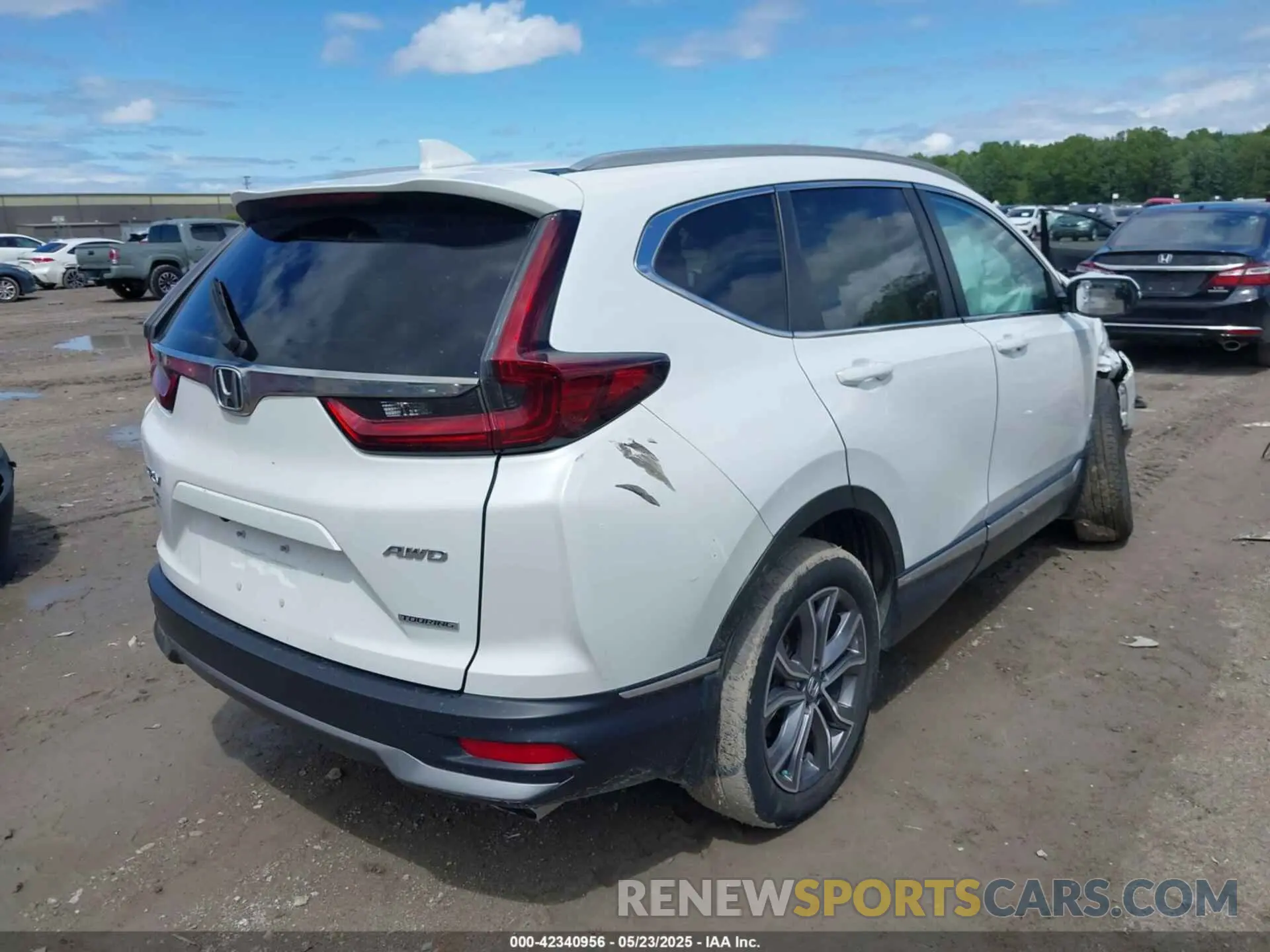 4 fotografías del automóvil dañado 2HKRW2H97LH676151 HONDA CR-V 2020