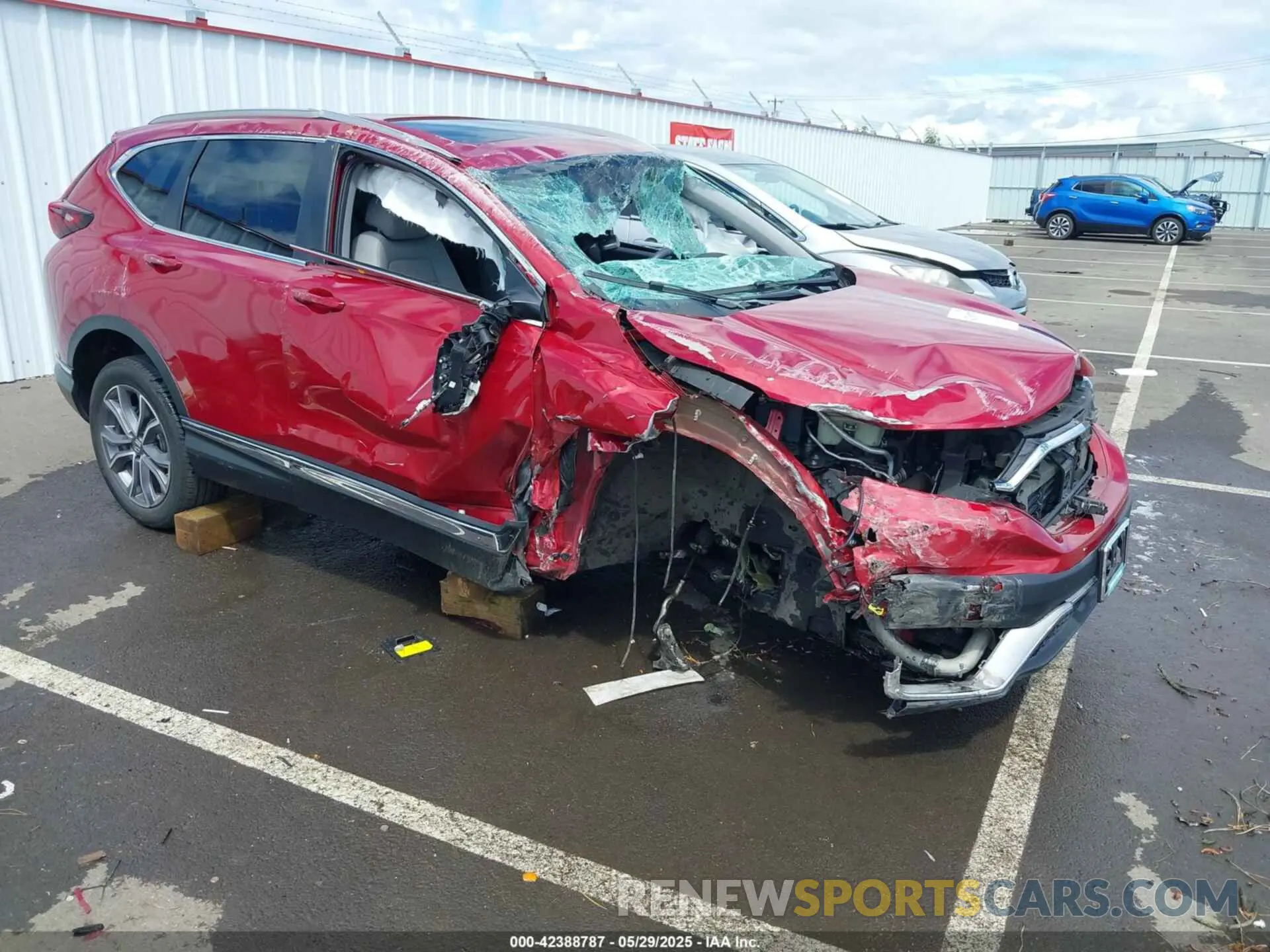 1 fotografías del automóvil dañado 2HKRW2H98LH662632 HONDA CR-V 2020
