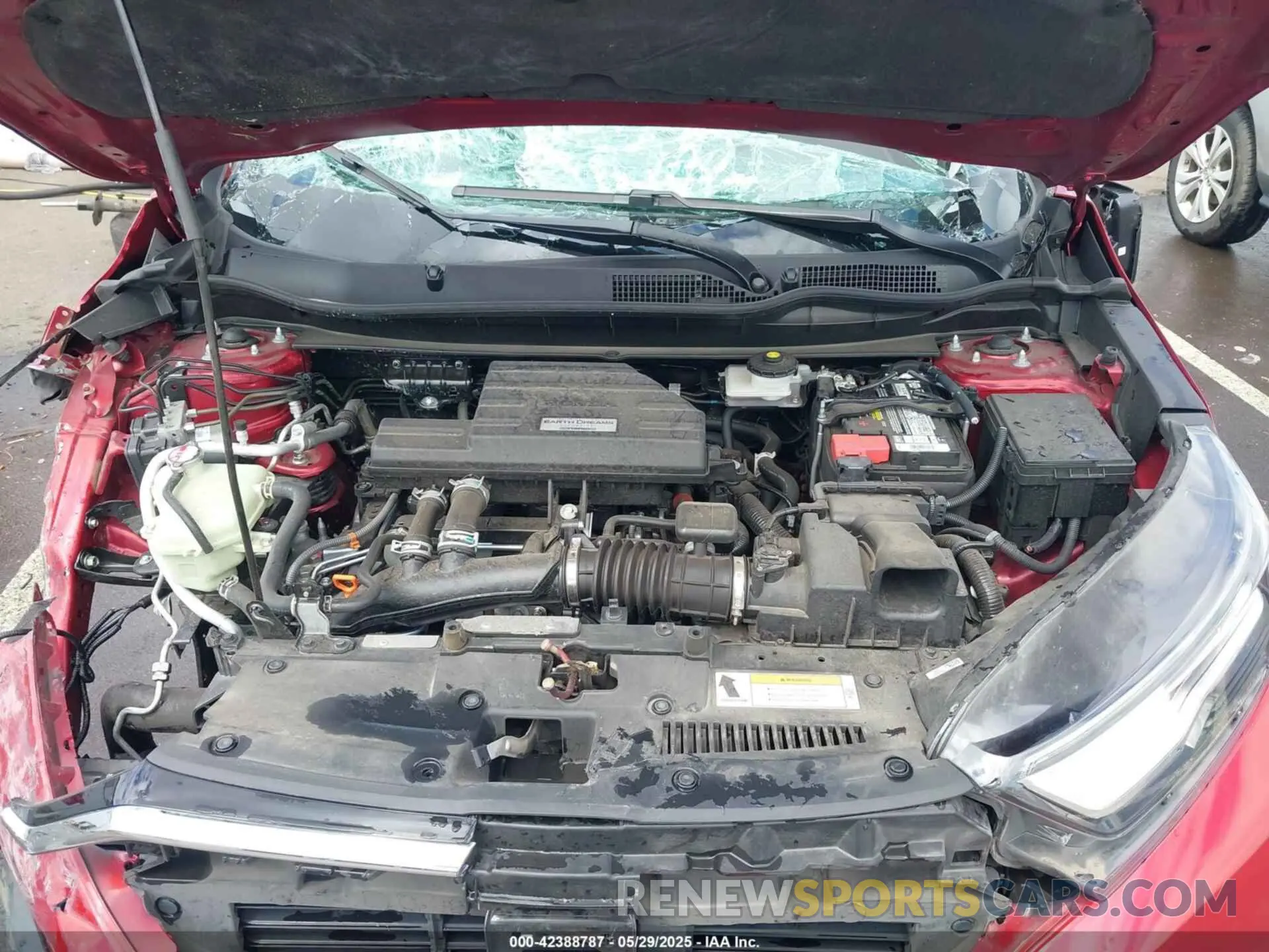10 fotografías del automóvil dañado 2HKRW2H98LH662632 HONDA CR-V 2020