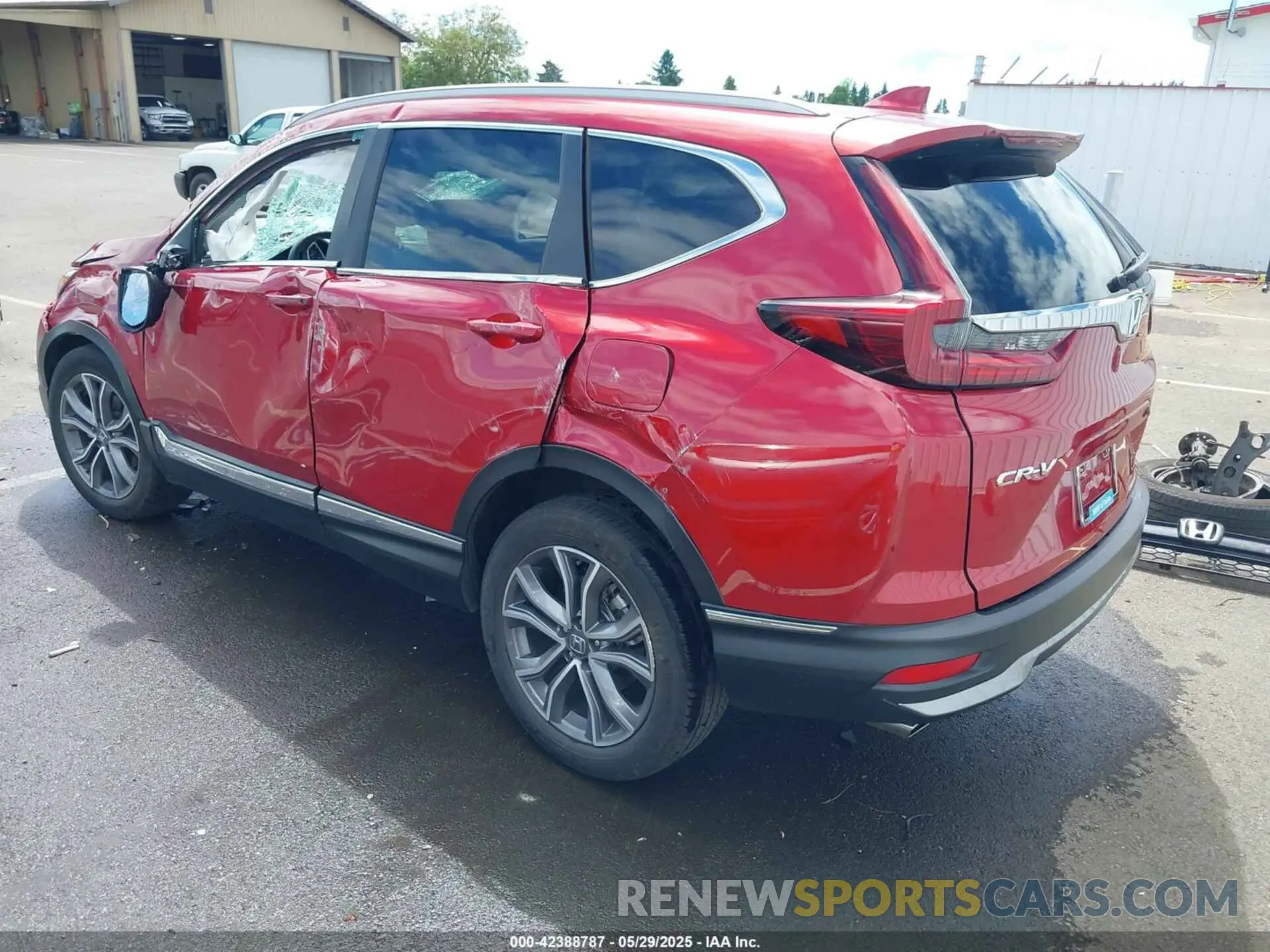 3 fotografías del automóvil dañado 2HKRW2H98LH662632 HONDA CR-V 2020