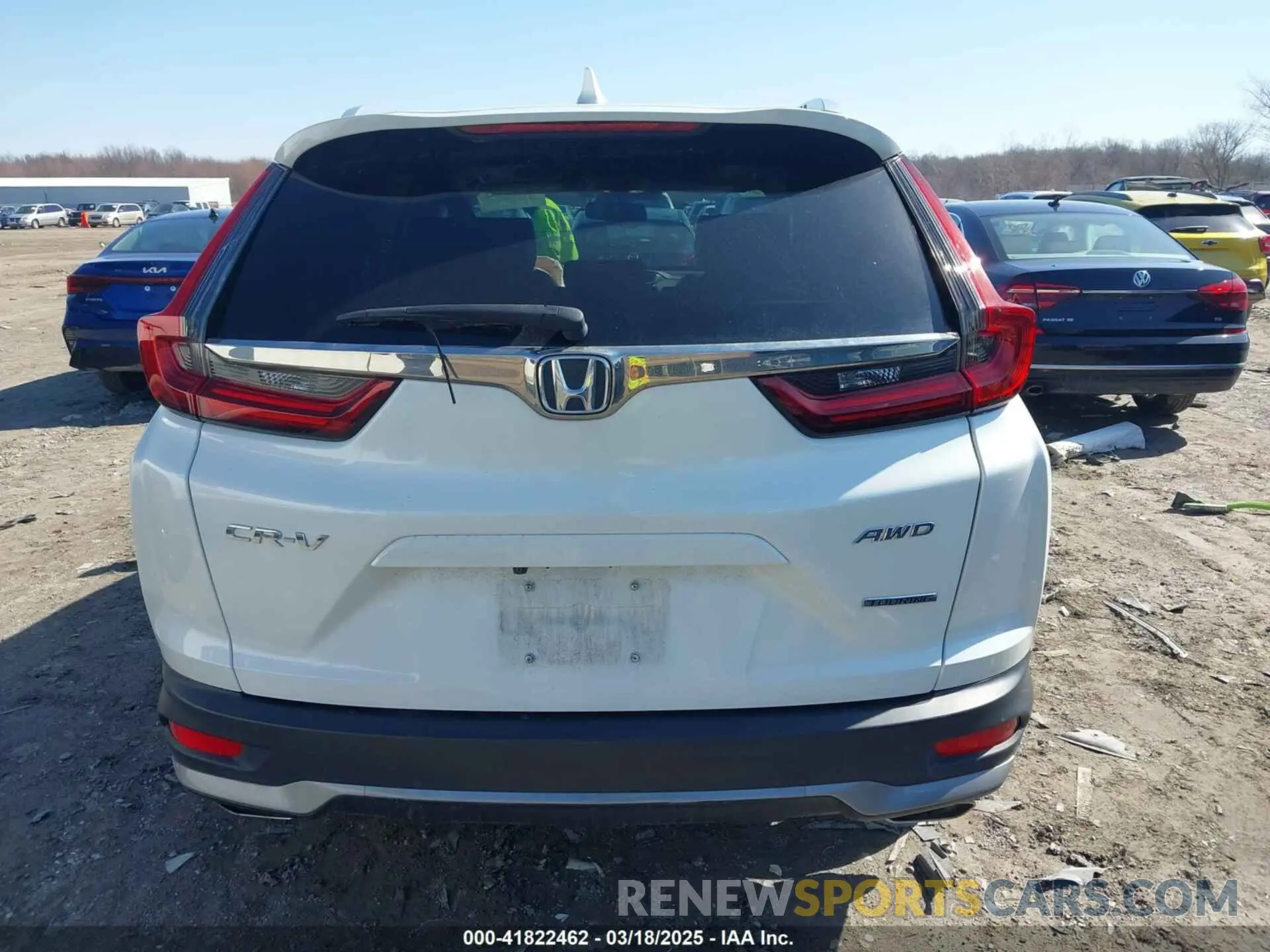 16 fotografías del automóvil dañado 2HKRW2H99LH635892 HONDA CR-V 2020