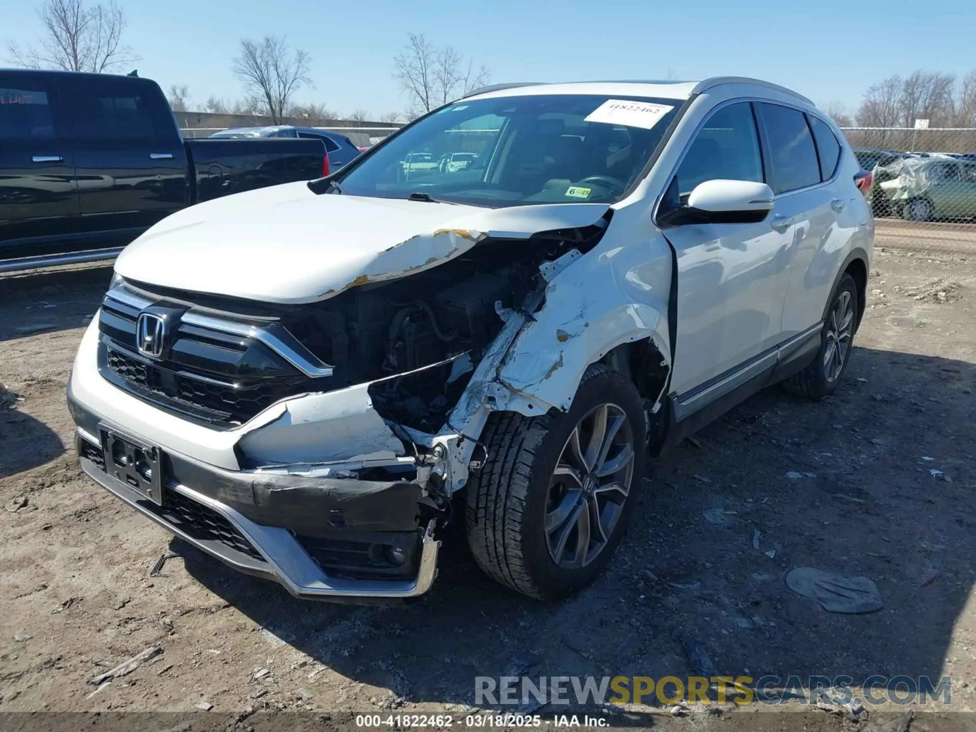 2 fotografías del automóvil dañado 2HKRW2H99LH635892 HONDA CR-V 2020