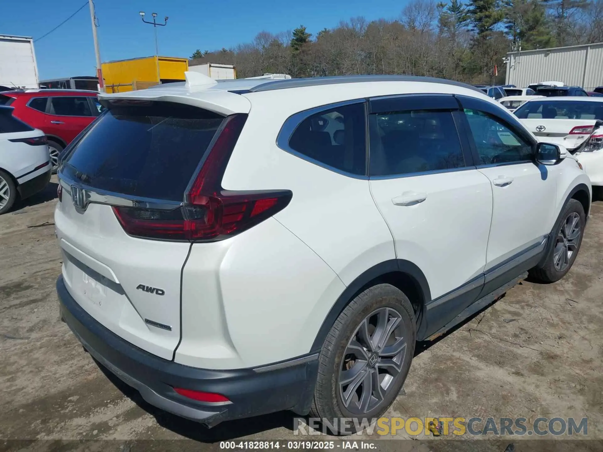 4 fotografías del automóvil dañado 2HKRW2H99LH659058 HONDA CR-V 2020