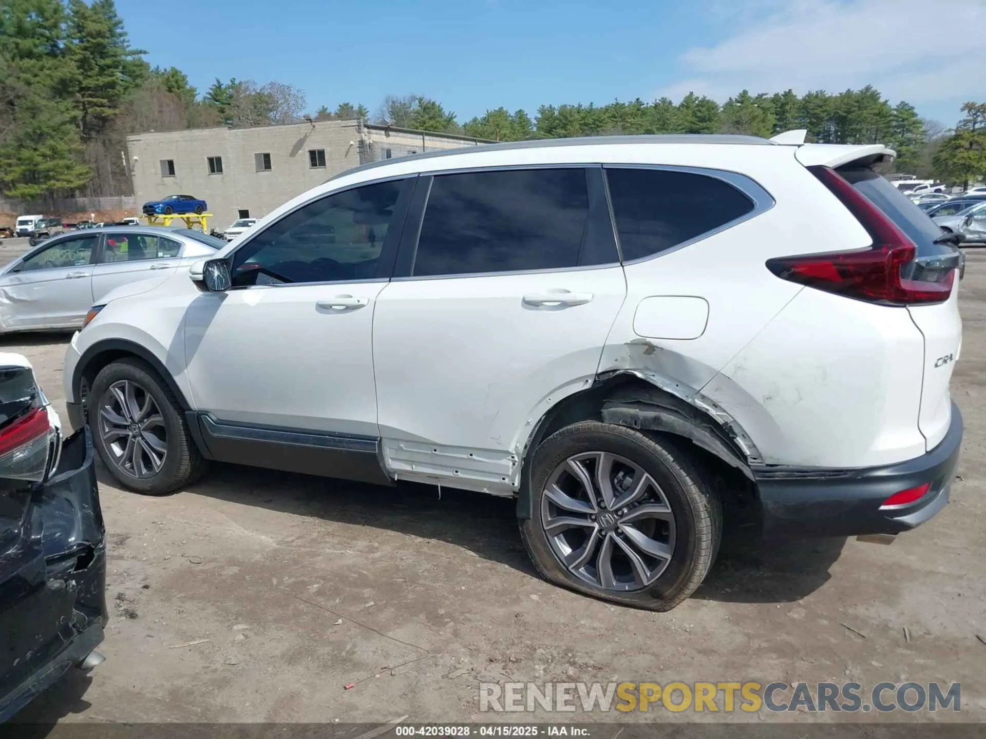 14 fotografías del automóvil dañado 2HKRW2H9XLH623380 HONDA CR-V 2020