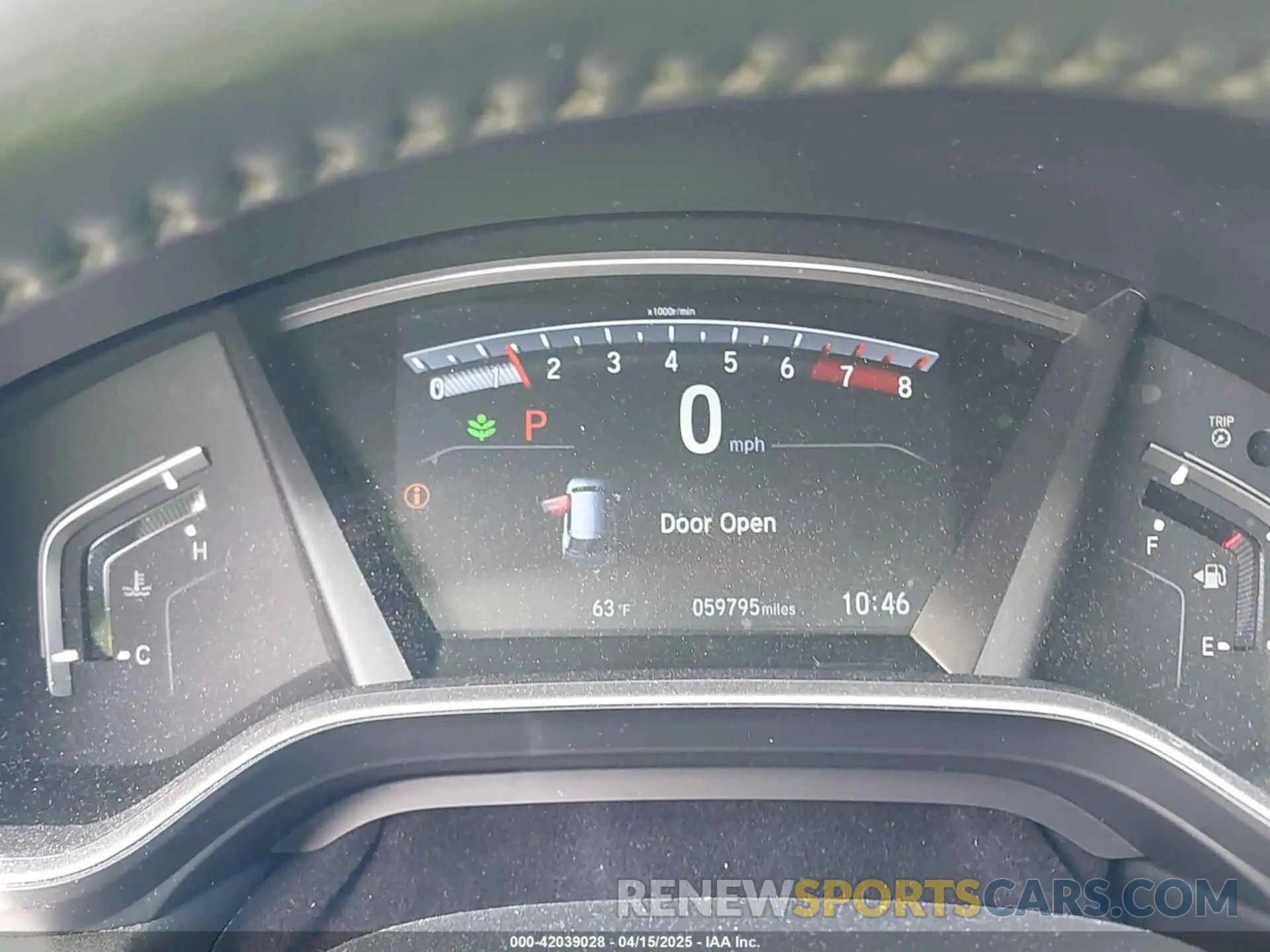 7 fotografías del automóvil dañado 2HKRW2H9XLH623380 HONDA CR-V 2020