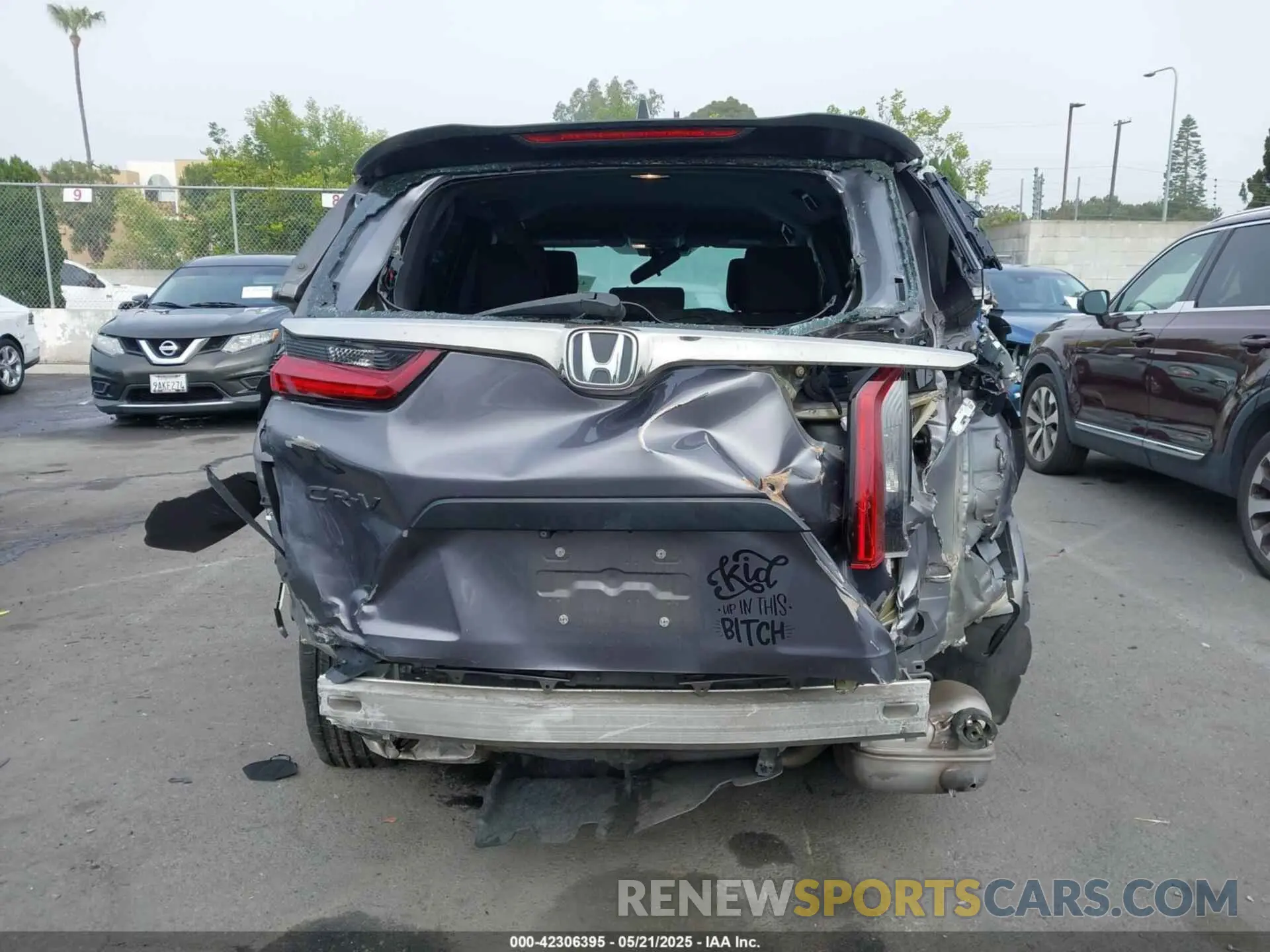 17 fotografías del automóvil dañado 5J6RW1H20LA001899 HONDA CR-V 2020