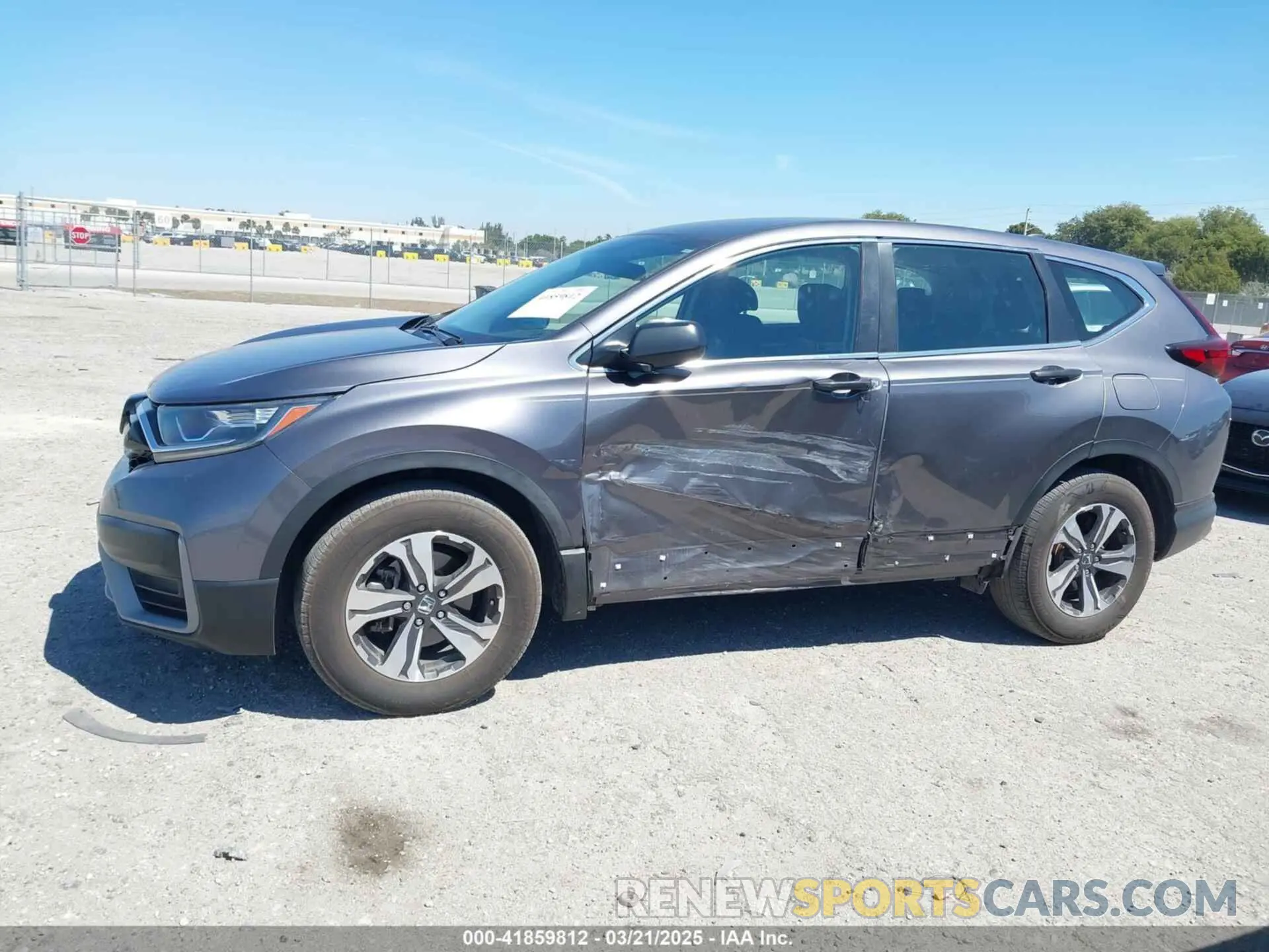 6 fotografías del automóvil dañado 5J6RW1H24LL010044 HONDA CR-V 2020