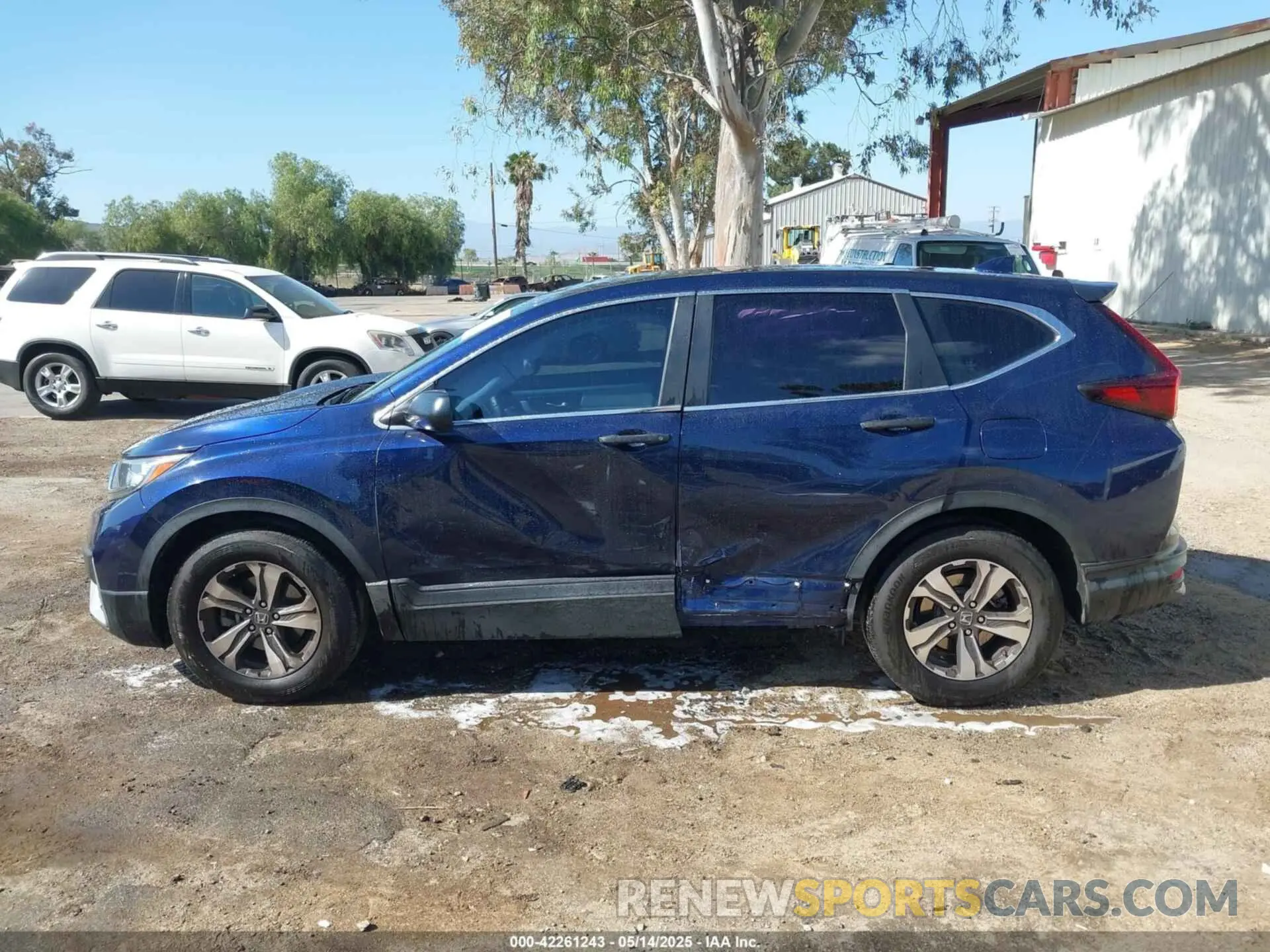 14 fotografías del automóvil dañado 5J6RW1H28LA001777 HONDA CR-V 2020