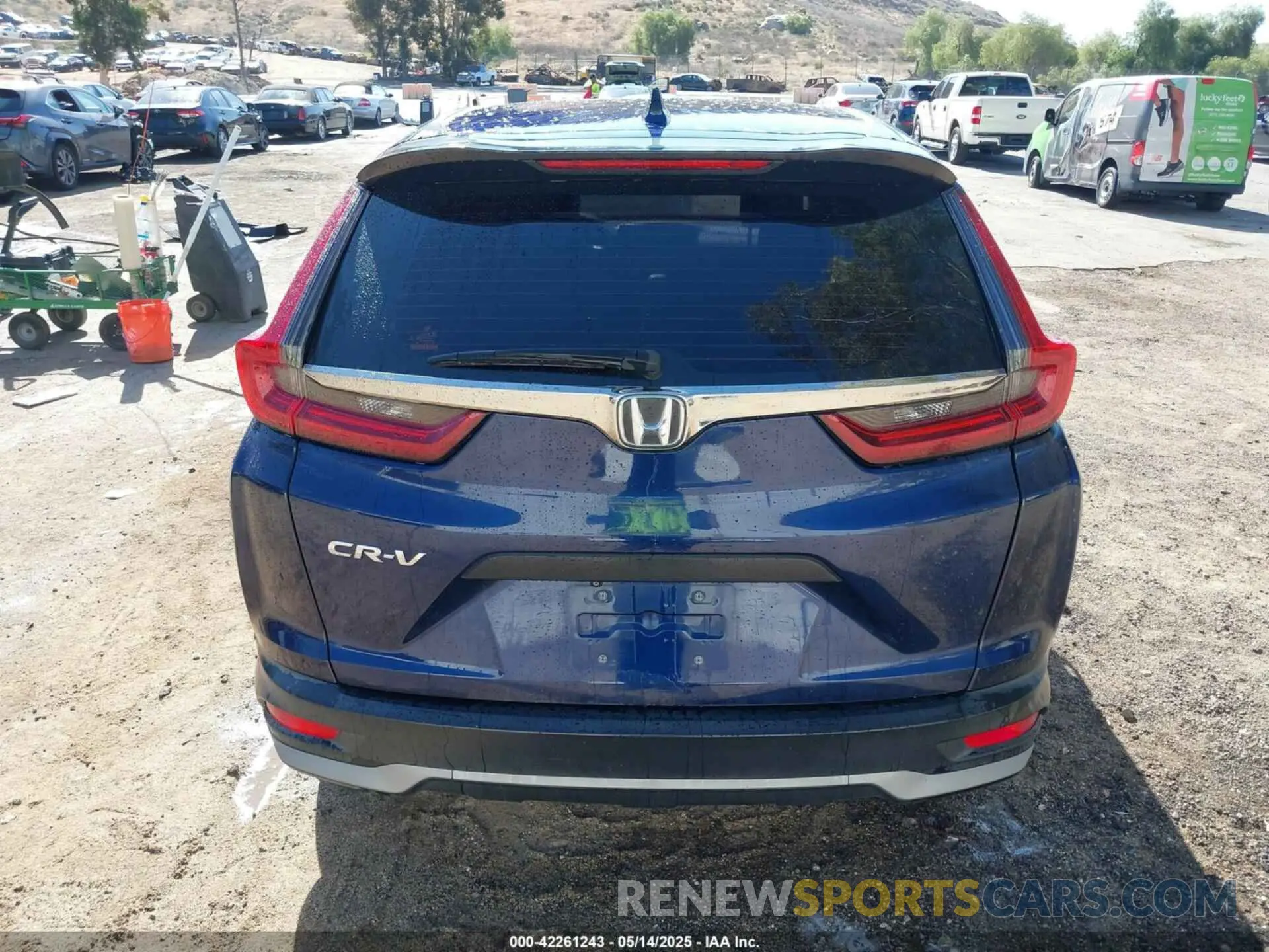 16 fotografías del automóvil dañado 5J6RW1H28LA001777 HONDA CR-V 2020