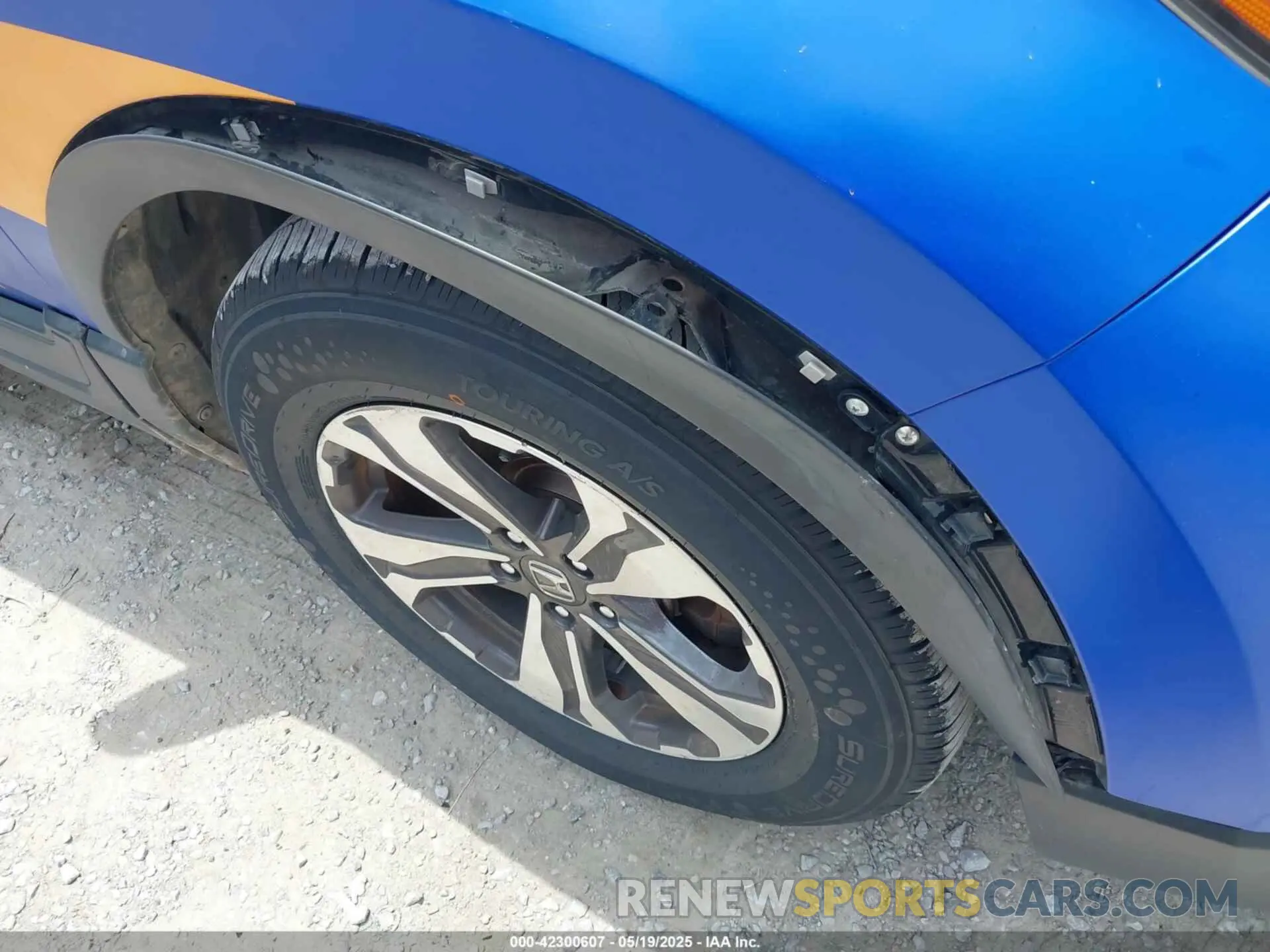 6 fotografías del automóvil dañado 5J6RW1H28LL007227 HONDA CR-V 2020