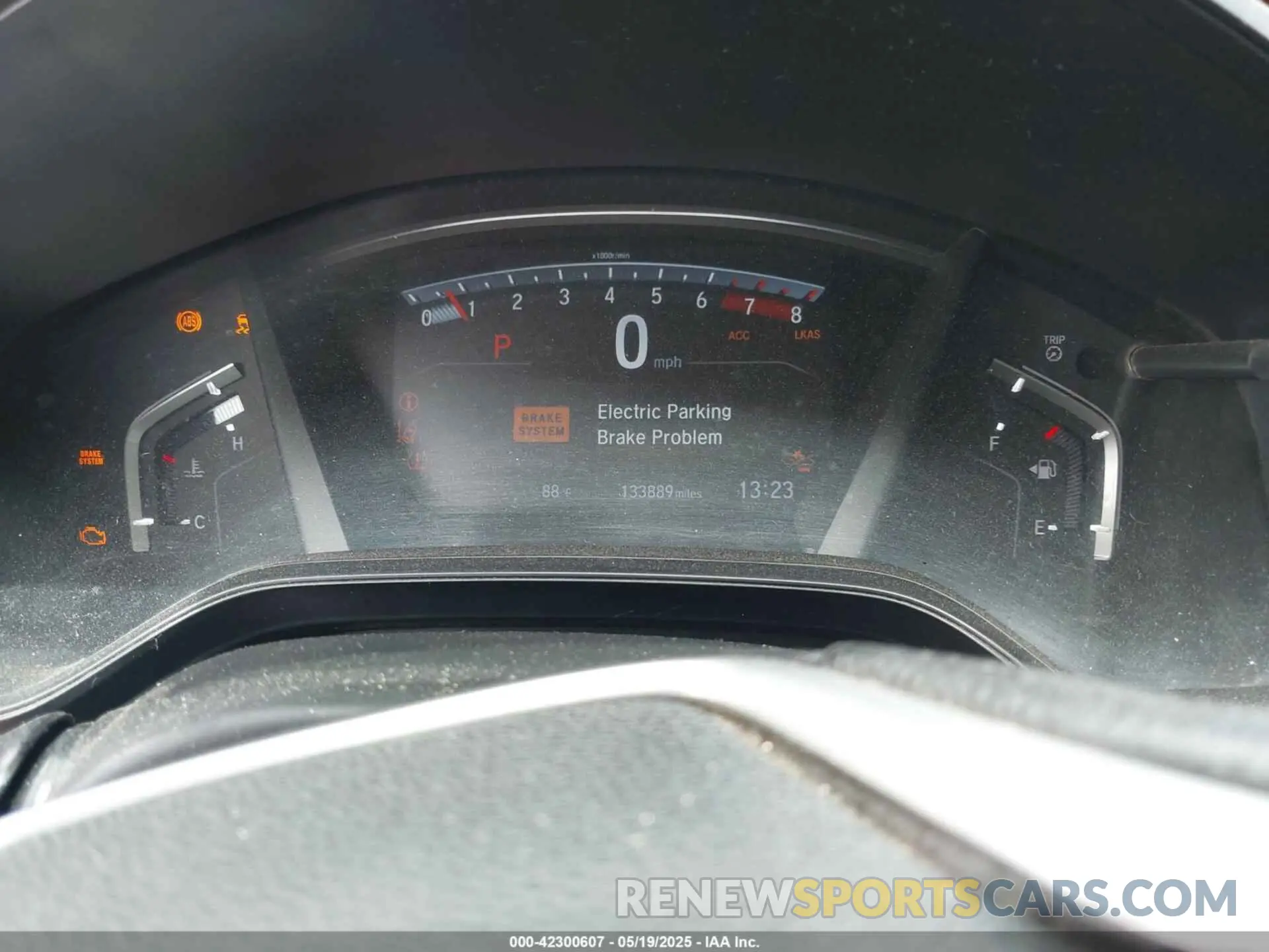 7 fotografías del automóvil dañado 5J6RW1H28LL007227 HONDA CR-V 2020