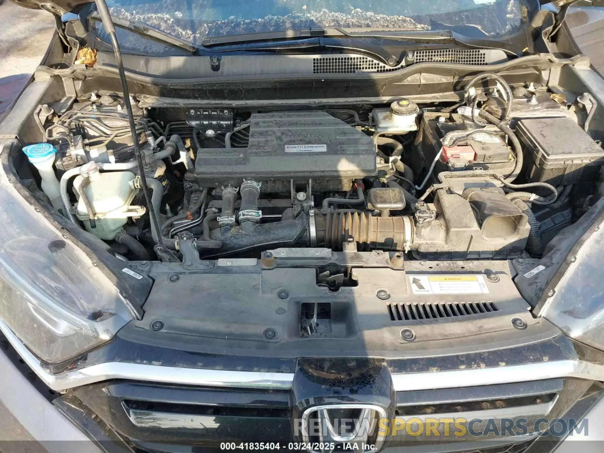 10 fotografías del automóvil dañado 5J6RW1H50LA019300 HONDA CR-V 2020