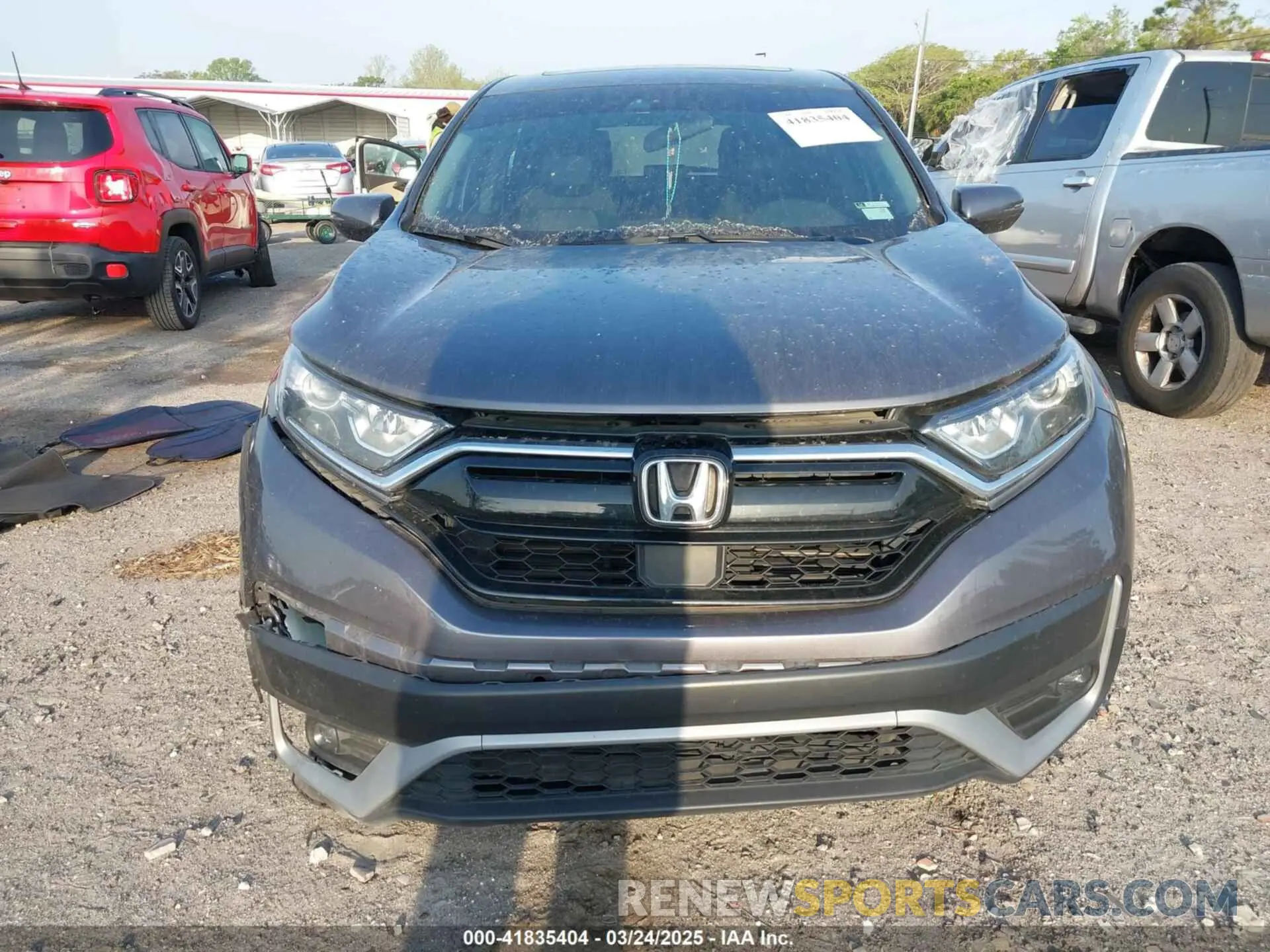 12 fotografías del automóvil dañado 5J6RW1H50LA019300 HONDA CR-V 2020