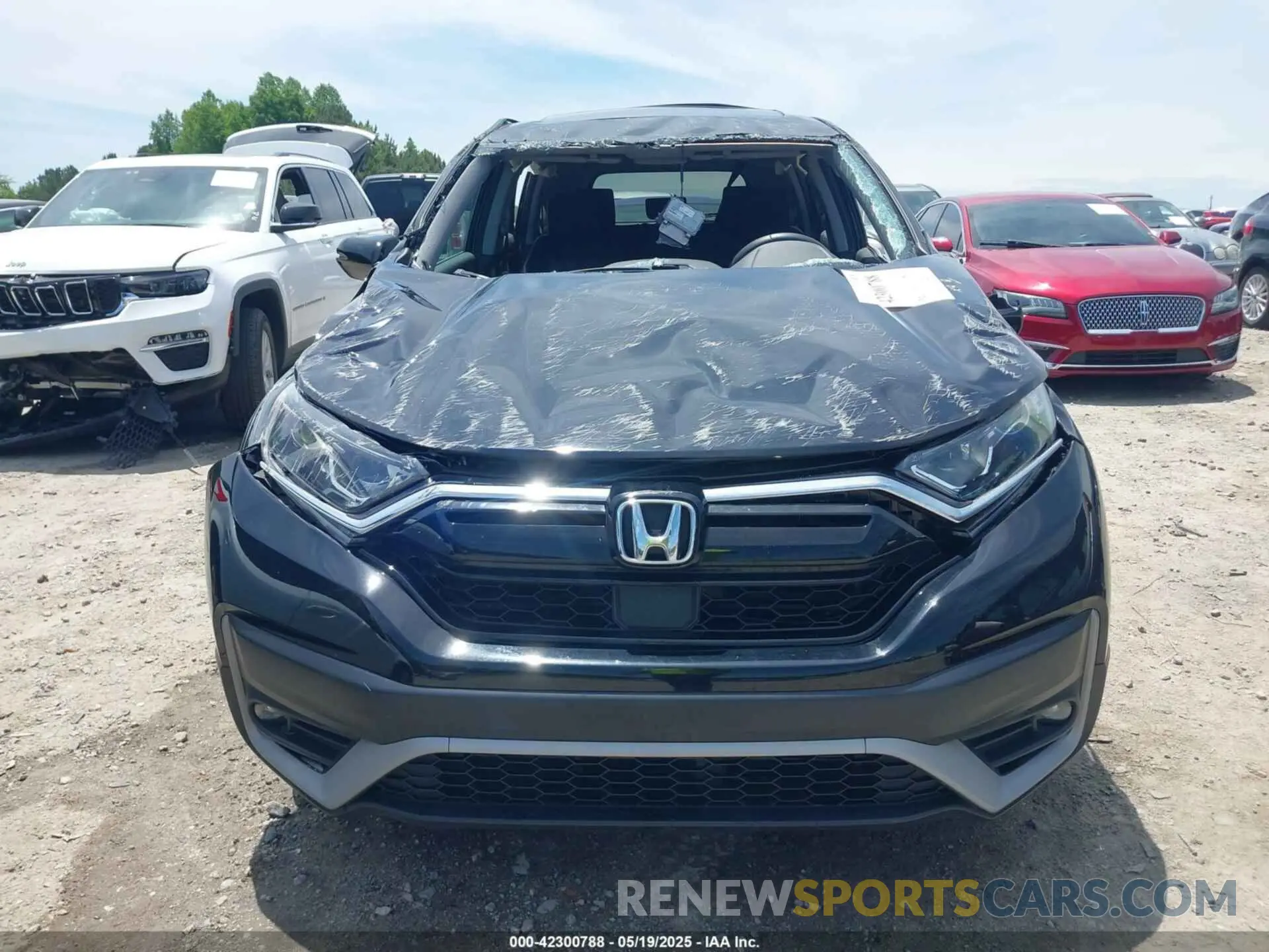 6 fotografías del automóvil dañado 5J6RW1H51LL013655 HONDA CR-V 2020