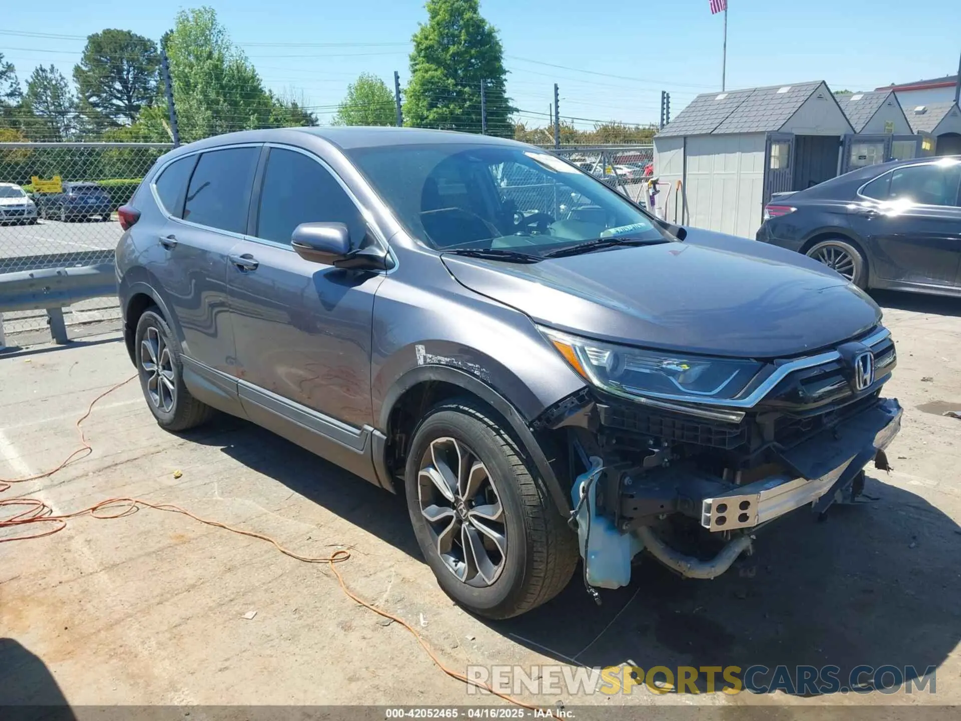 13 fotografías del automóvil dañado 5J6RW1H51LL013820 HONDA CR-V 2020