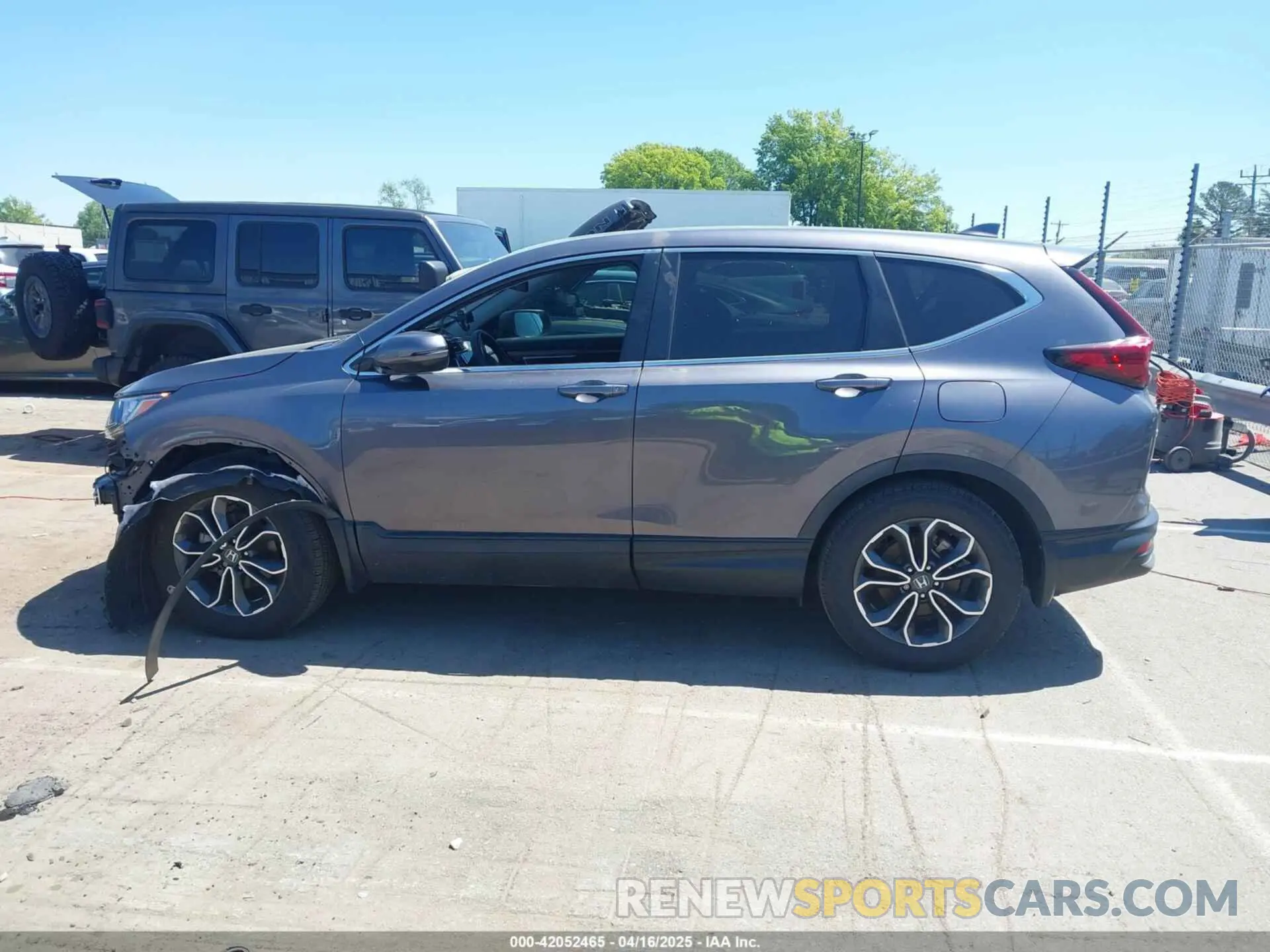 14 fotografías del automóvil dañado 5J6RW1H51LL013820 HONDA CR-V 2020