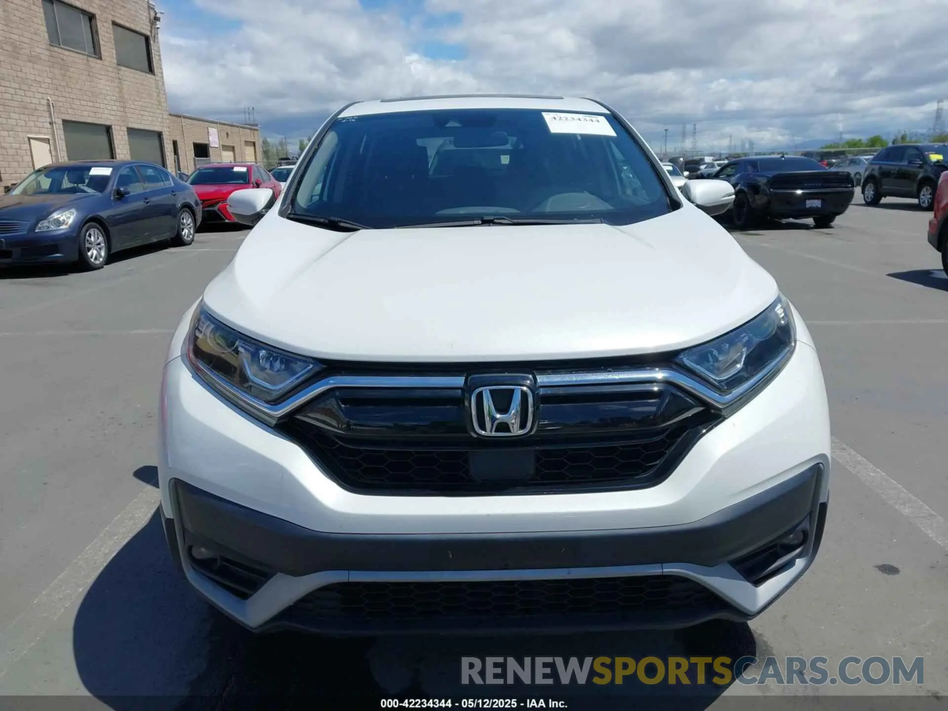 11 fotografías del automóvil dañado 5J6RW1H55LA013363 HONDA CR-V 2020