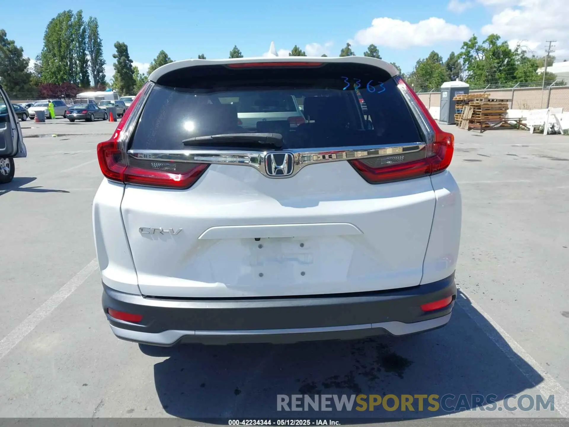 15 fotografías del automóvil dañado 5J6RW1H55LA013363 HONDA CR-V 2020