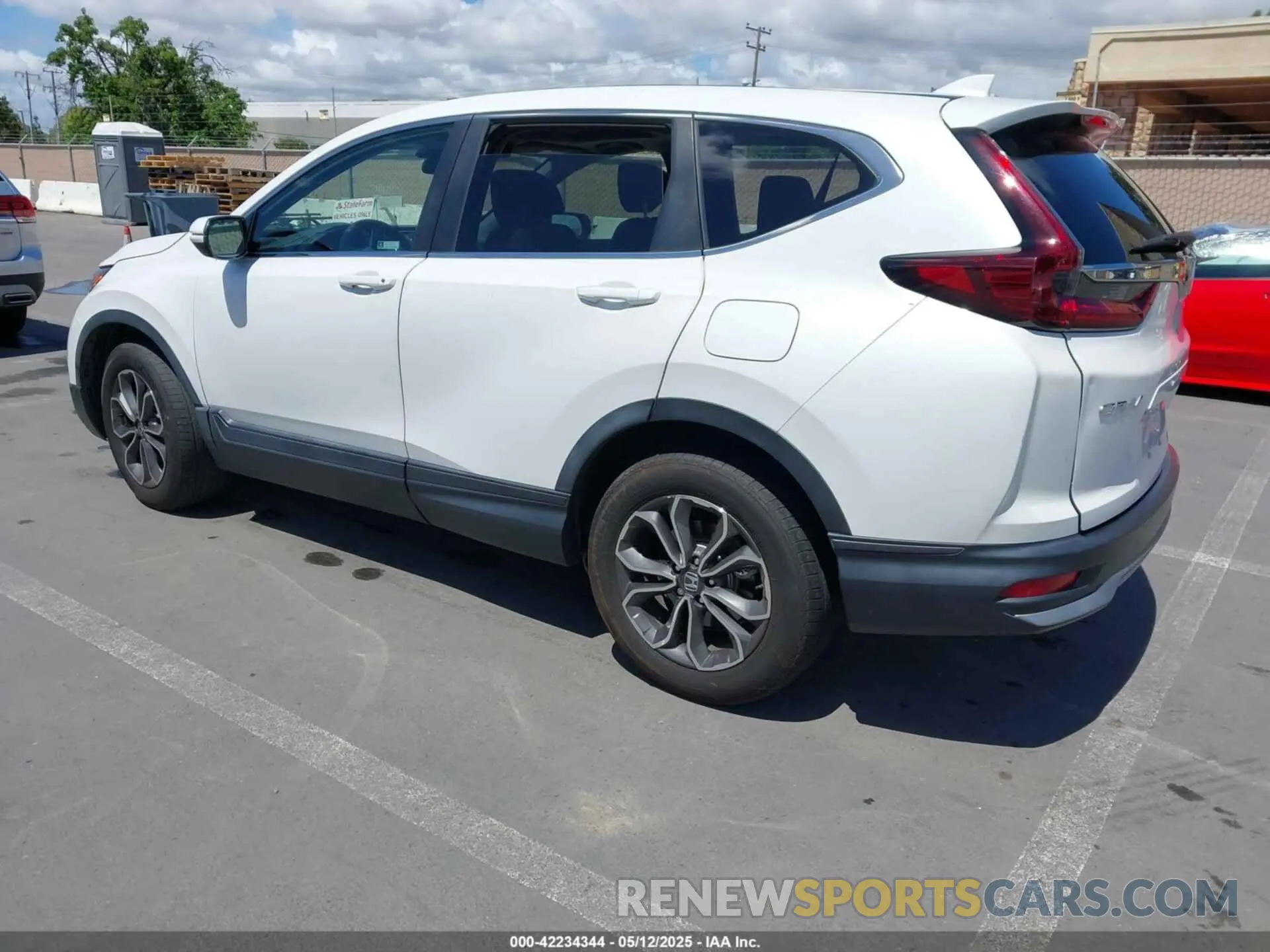 3 fotografías del automóvil dañado 5J6RW1H55LA013363 HONDA CR-V 2020