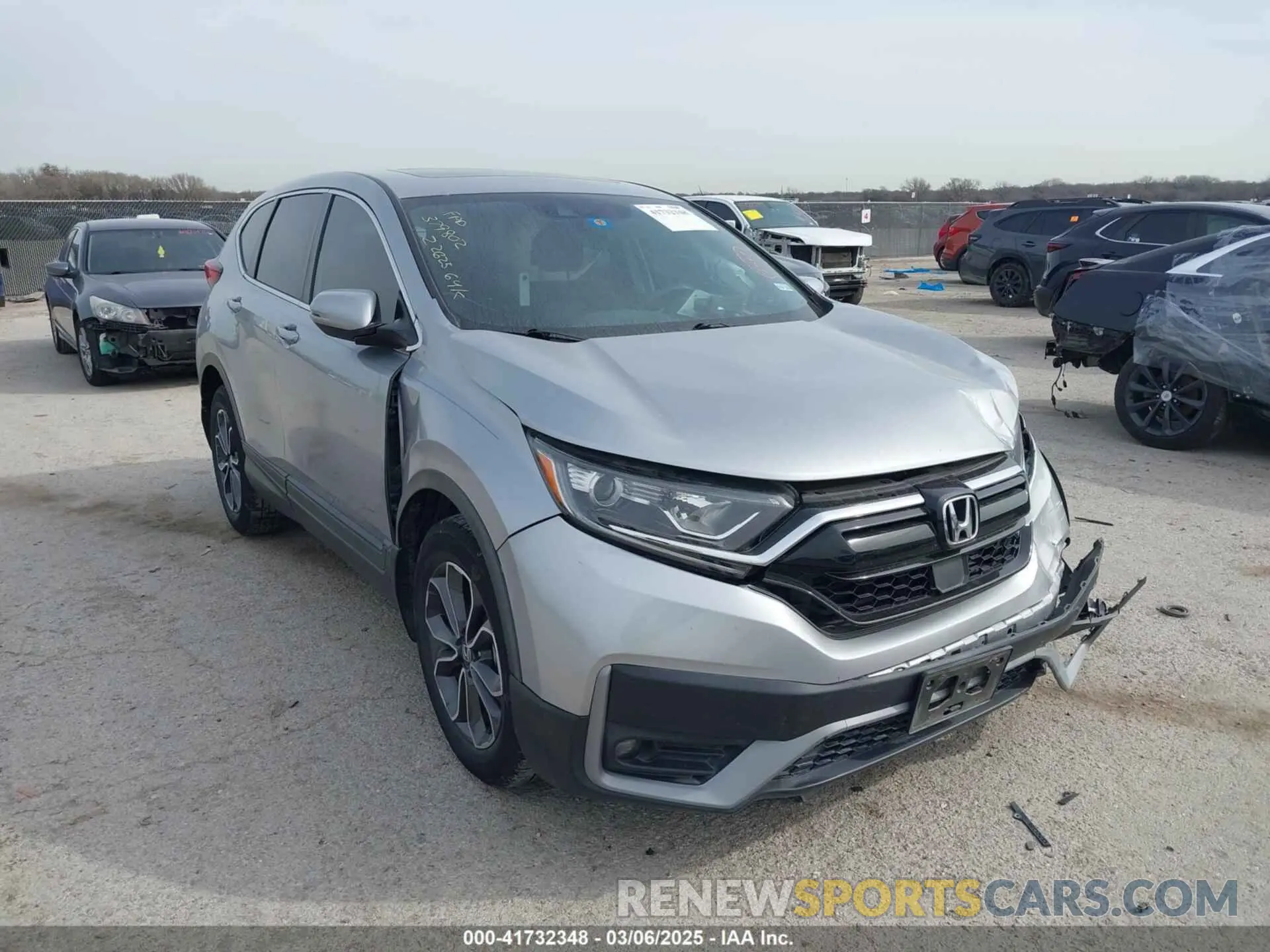 1 fotografías del automóvil dañado 5J6RW1H55LL012136 HONDA CR-V 2020