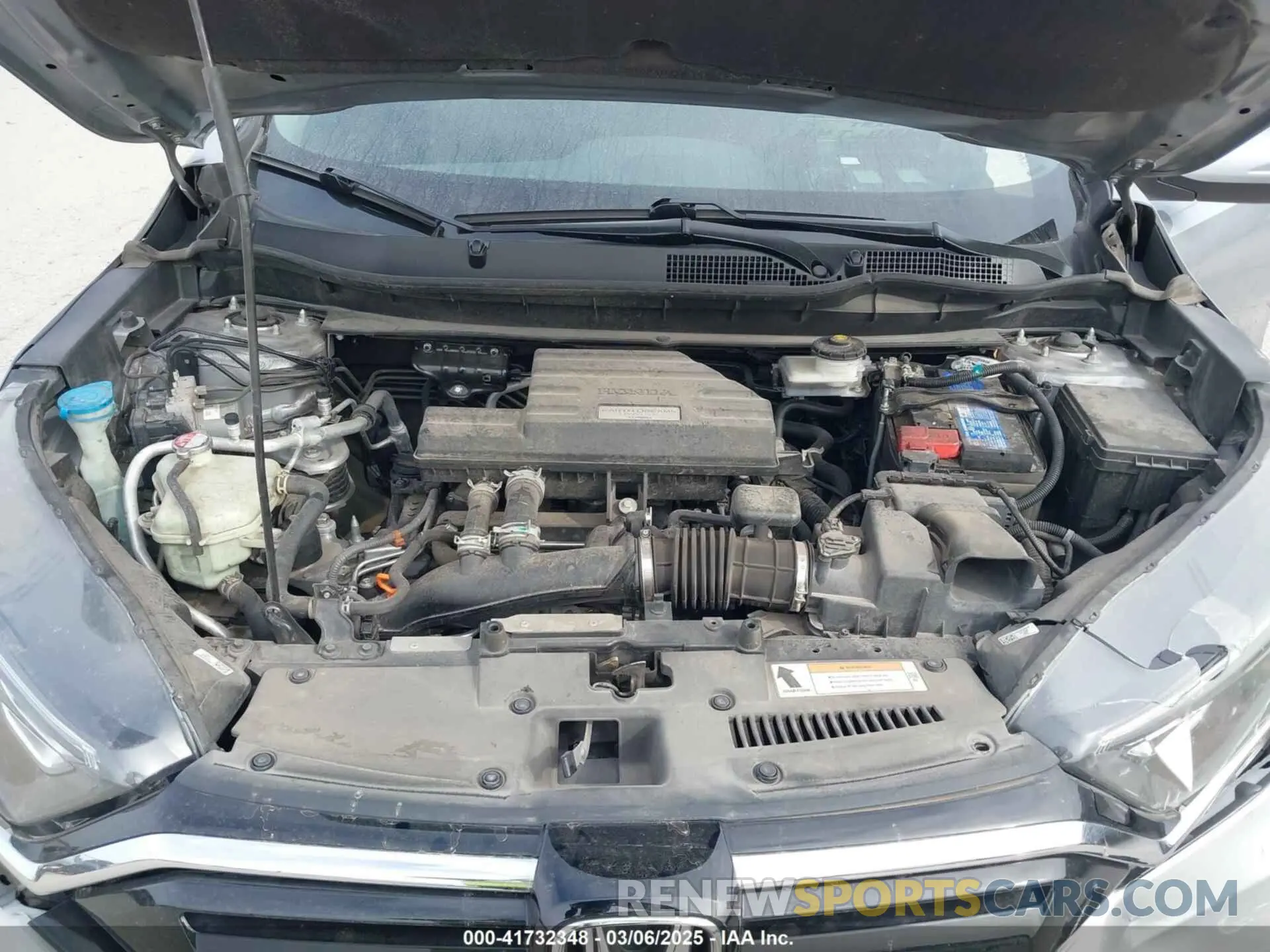 10 fotografías del automóvil dañado 5J6RW1H55LL012136 HONDA CR-V 2020