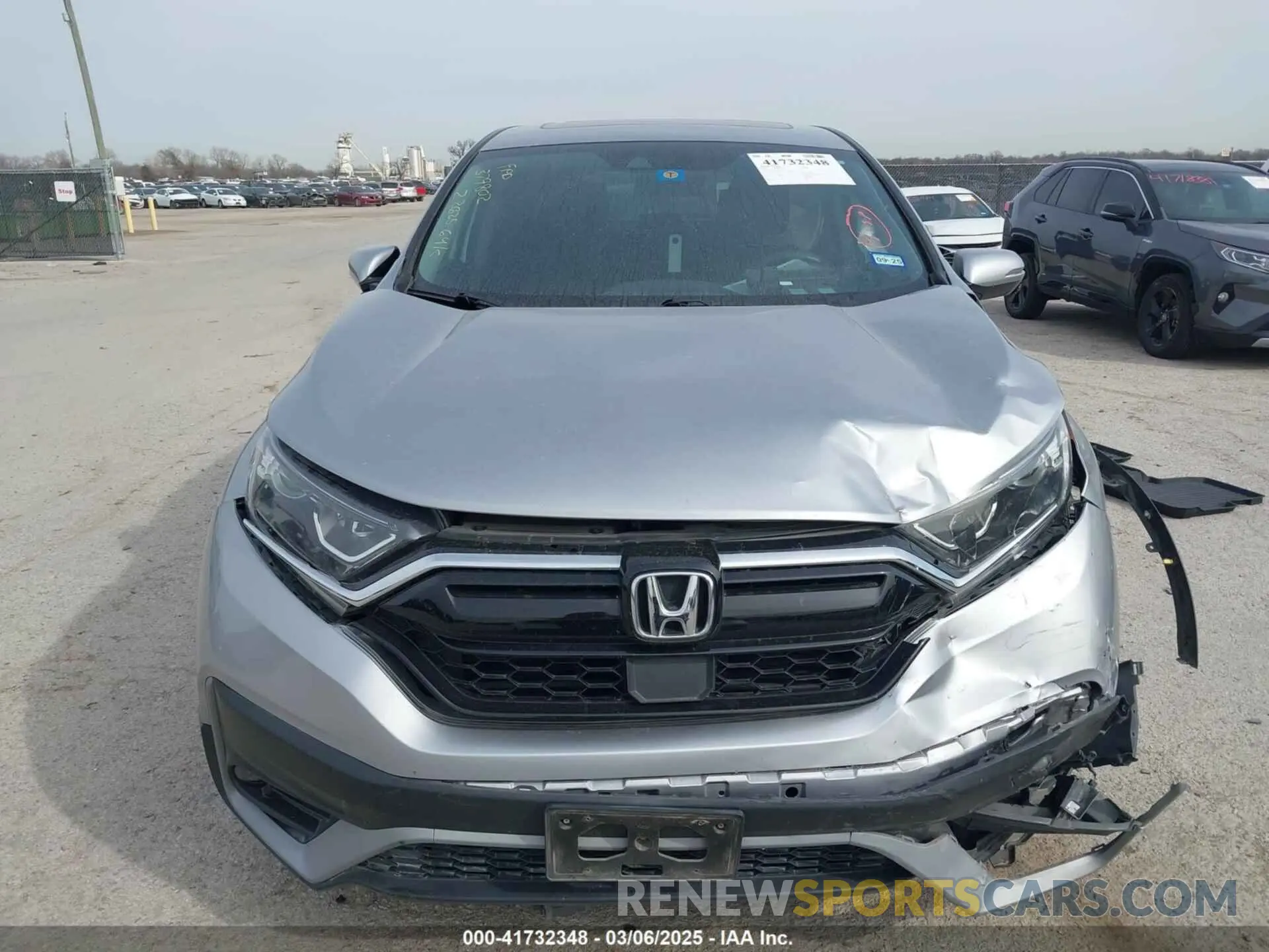 12 fotografías del automóvil dañado 5J6RW1H55LL012136 HONDA CR-V 2020