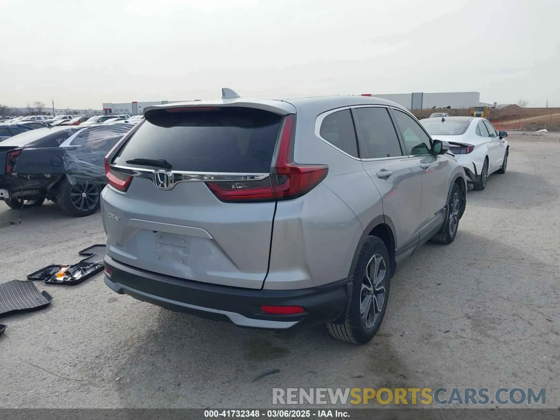 4 fotografías del automóvil dañado 5J6RW1H55LL012136 HONDA CR-V 2020