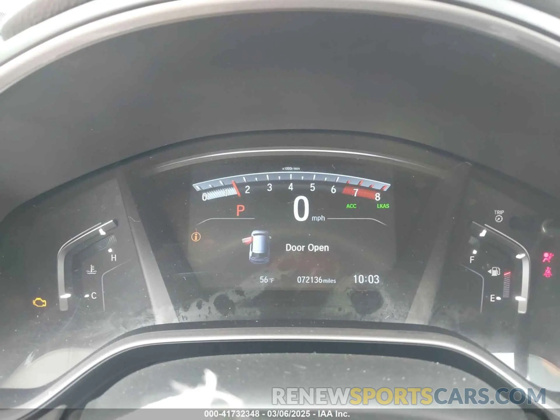7 fotografías del automóvil dañado 5J6RW1H55LL012136 HONDA CR-V 2020