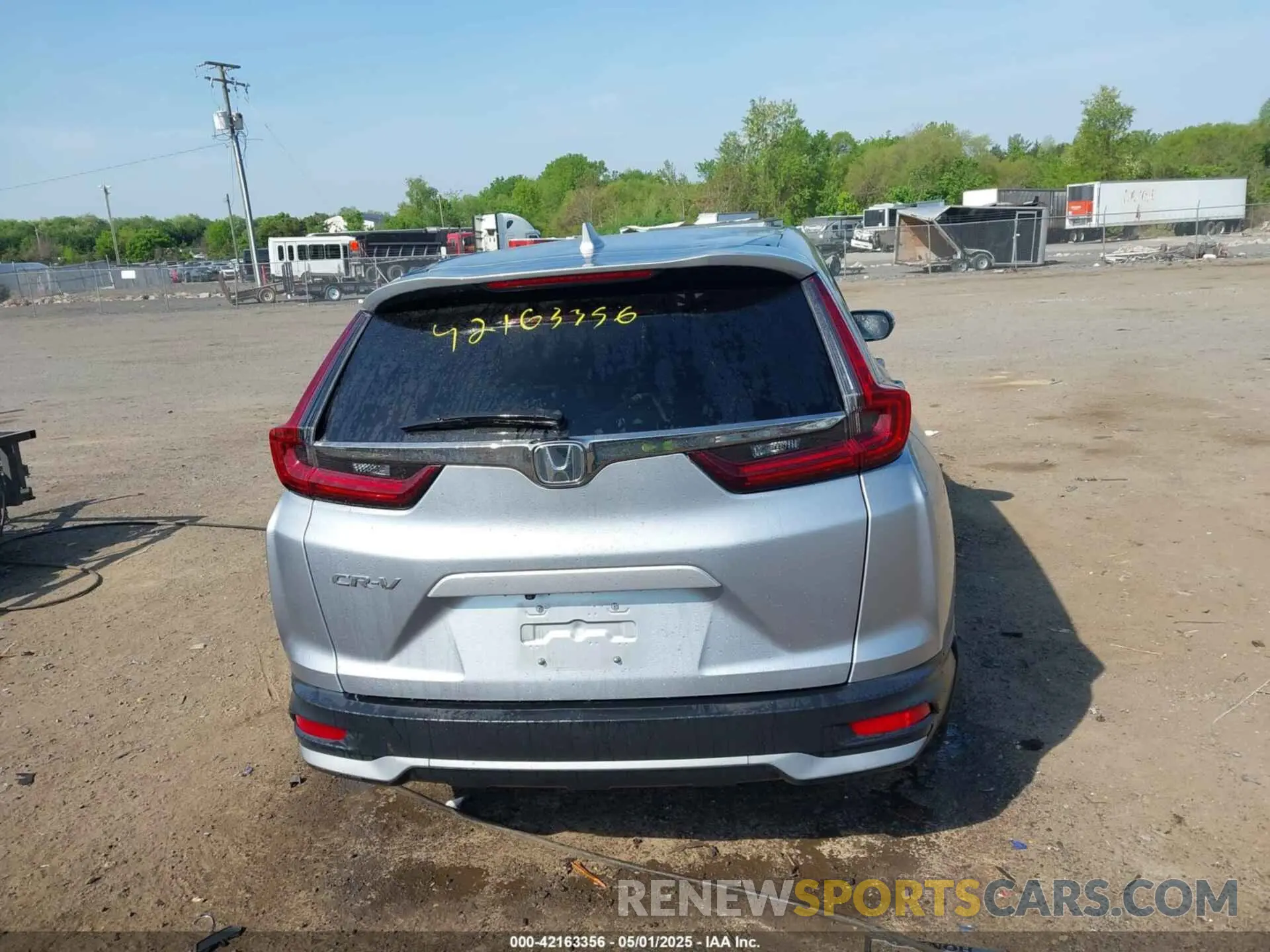 16 fotografías del automóvil dañado 5J6RW1H56LA019107 HONDA CR-V 2020