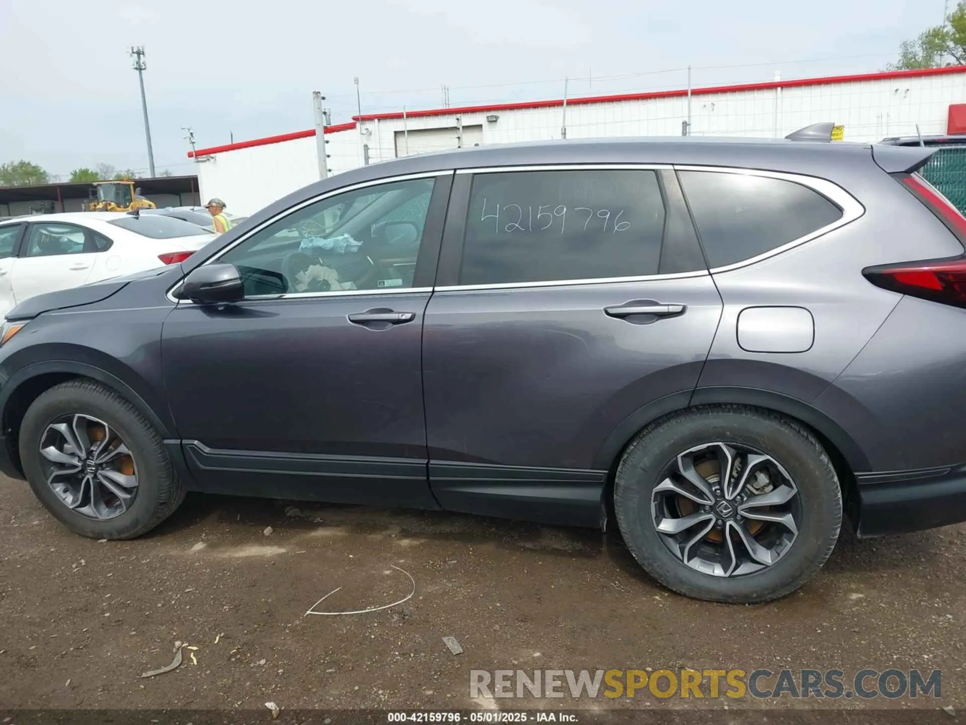 14 fotografías del automóvil dañado 5J6RW1H57LL014261 HONDA CR-V 2020