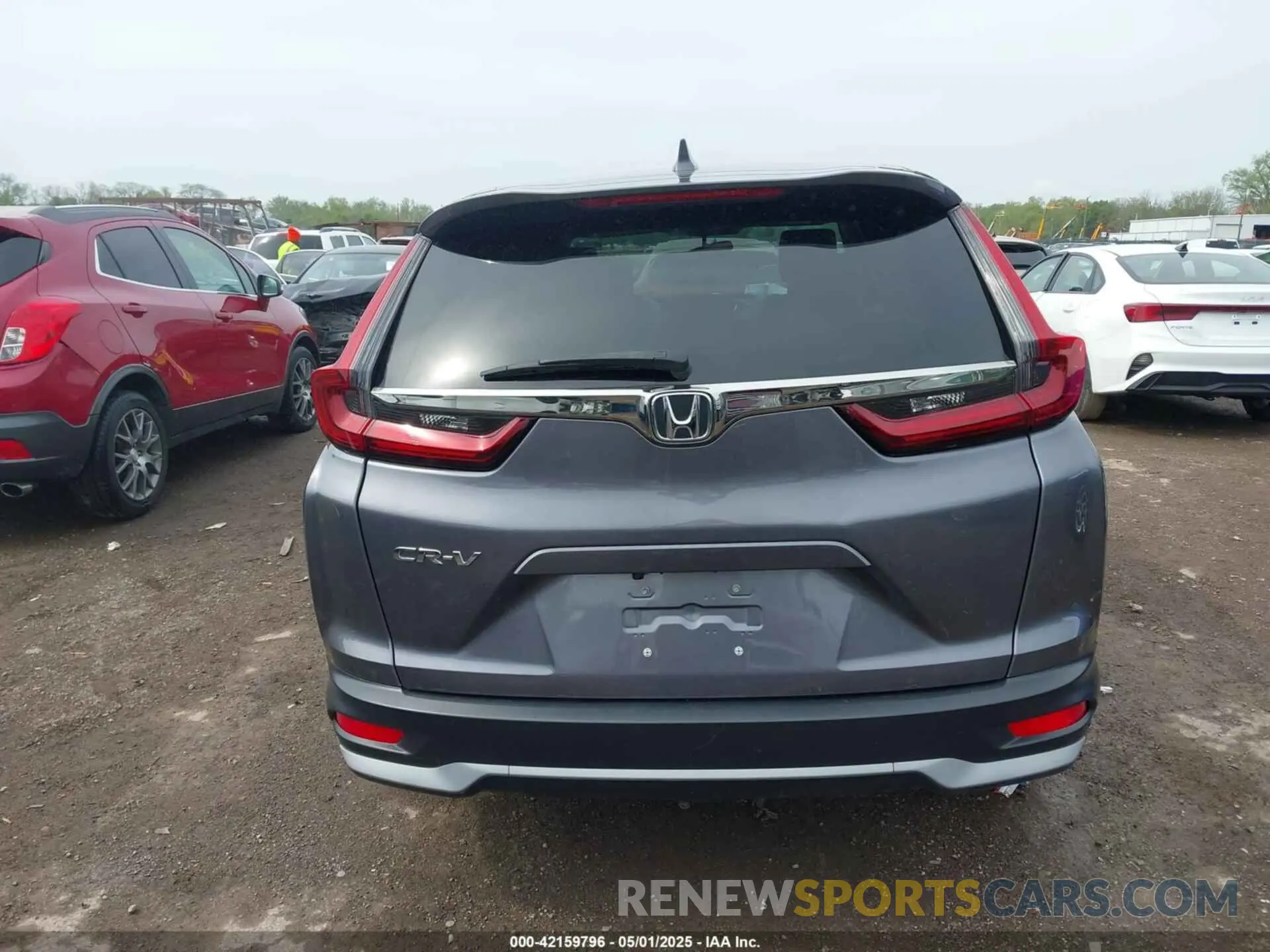 16 fotografías del automóvil dañado 5J6RW1H57LL014261 HONDA CR-V 2020