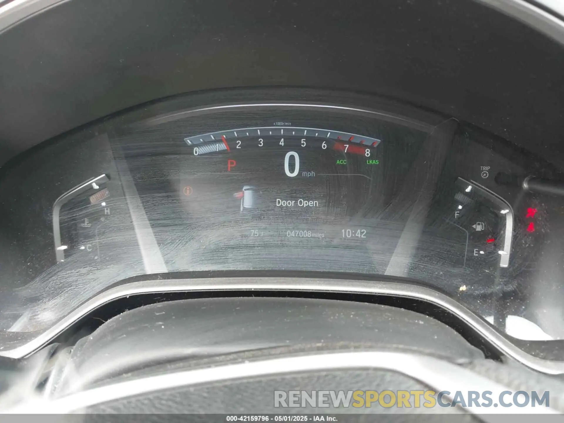 7 fotografías del automóvil dañado 5J6RW1H57LL014261 HONDA CR-V 2020