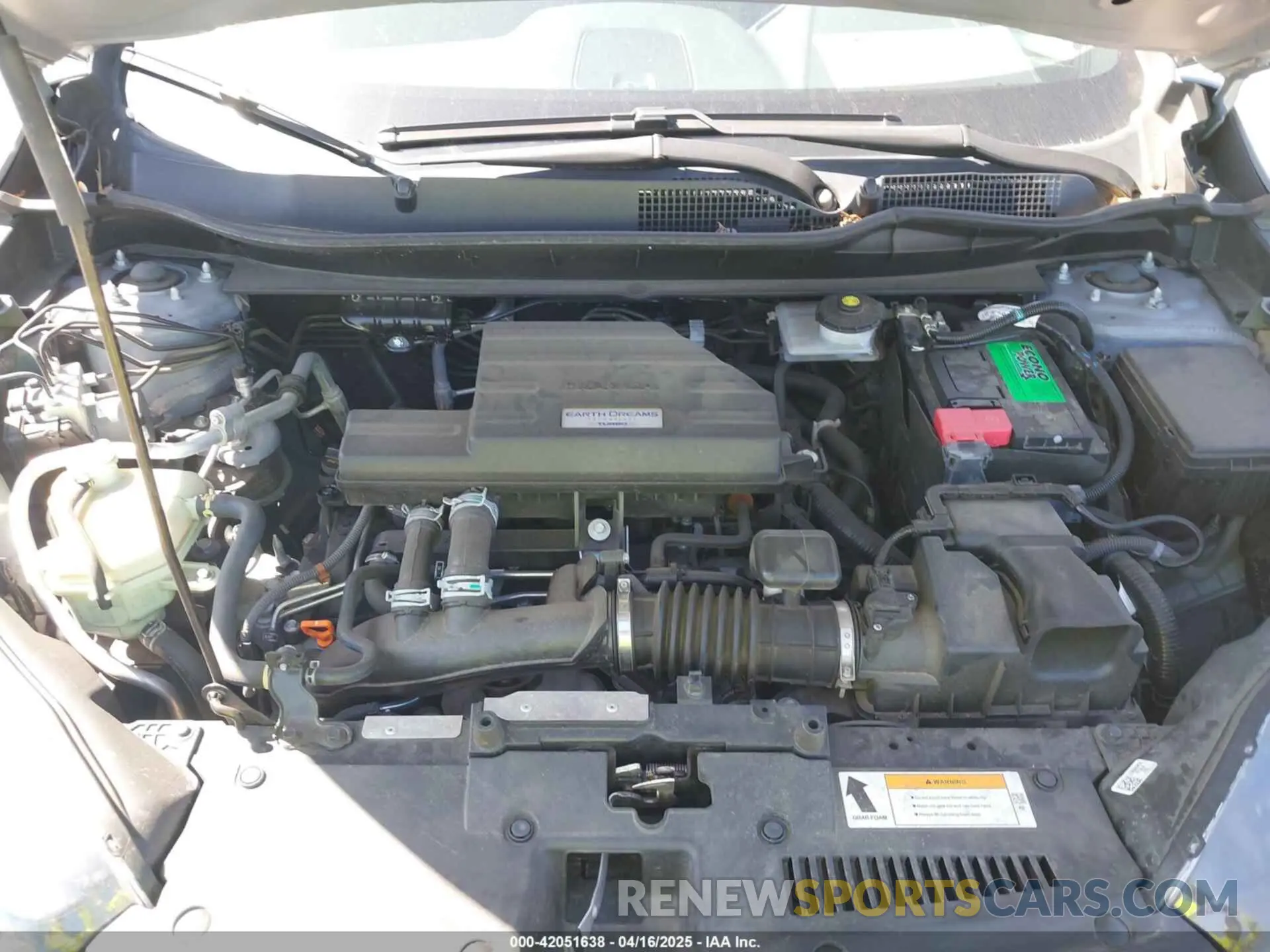 10 fotografías del automóvil dañado 5J6RW1H58LA003636 HONDA CR-V 2020