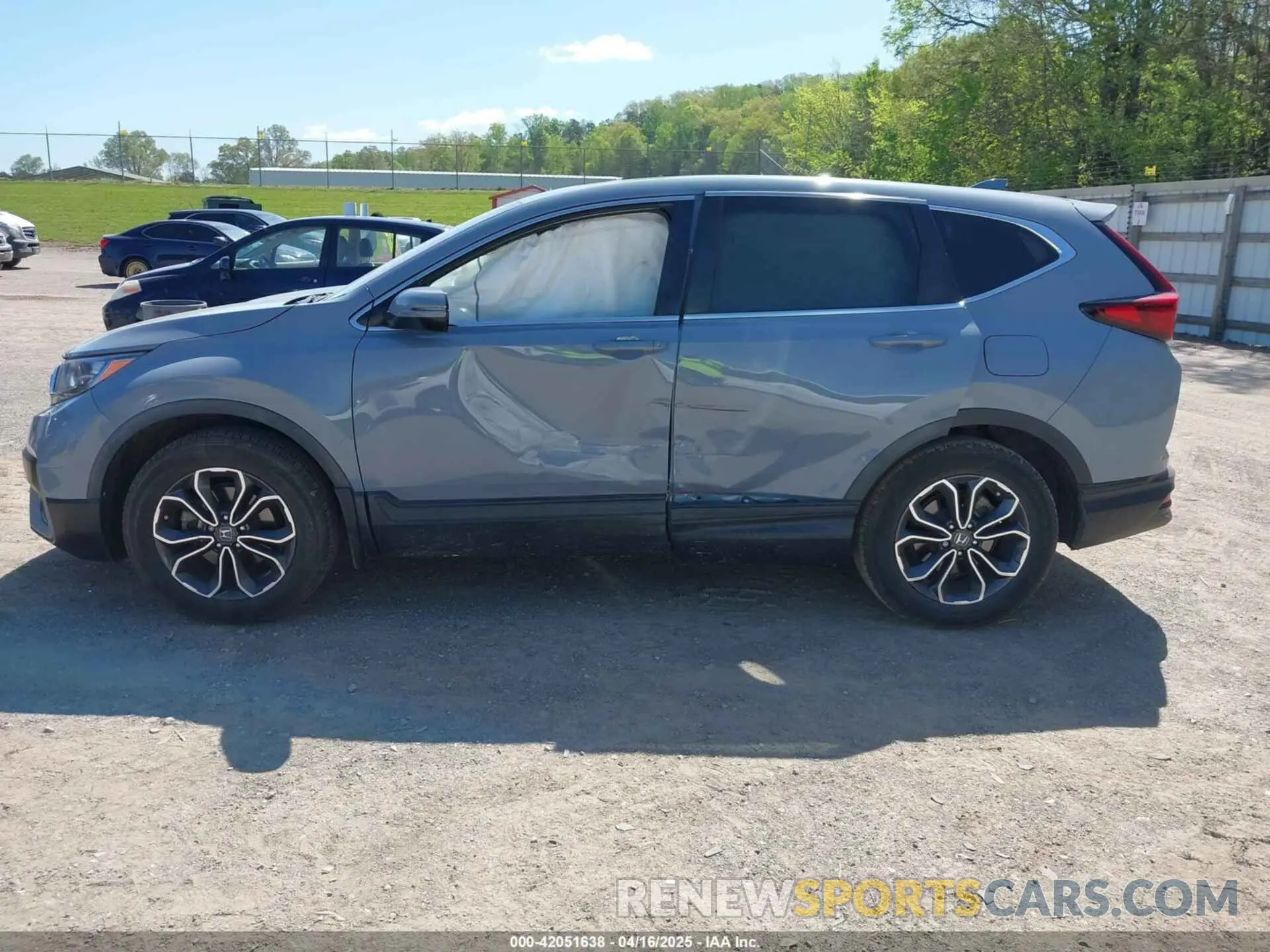 14 fotografías del automóvil dañado 5J6RW1H58LA003636 HONDA CR-V 2020