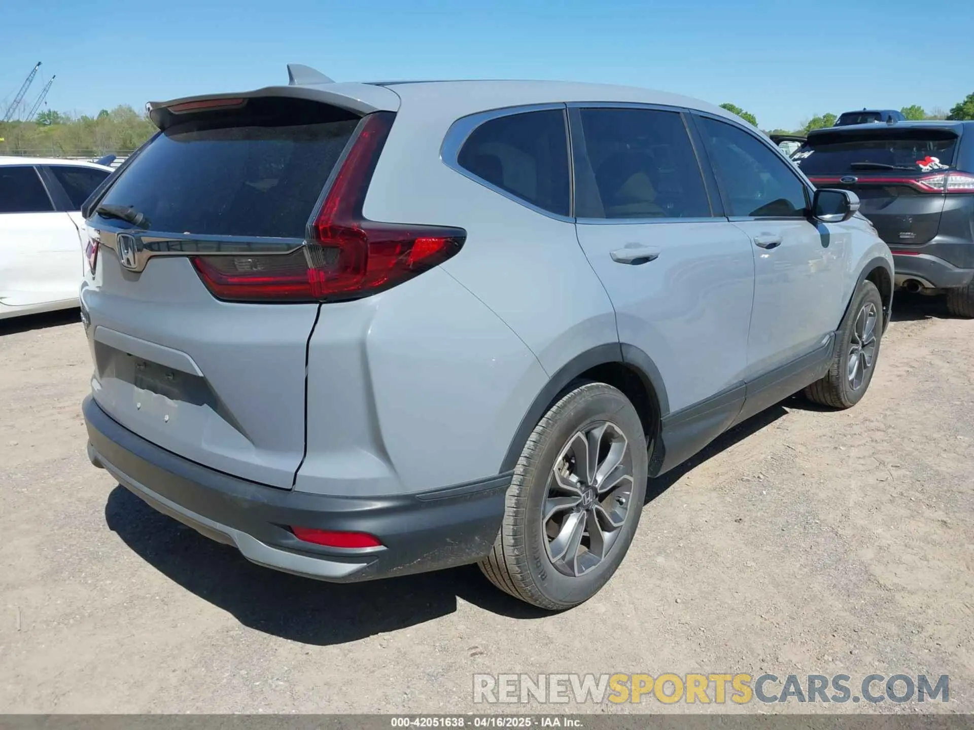4 fotografías del automóvil dañado 5J6RW1H58LA003636 HONDA CR-V 2020