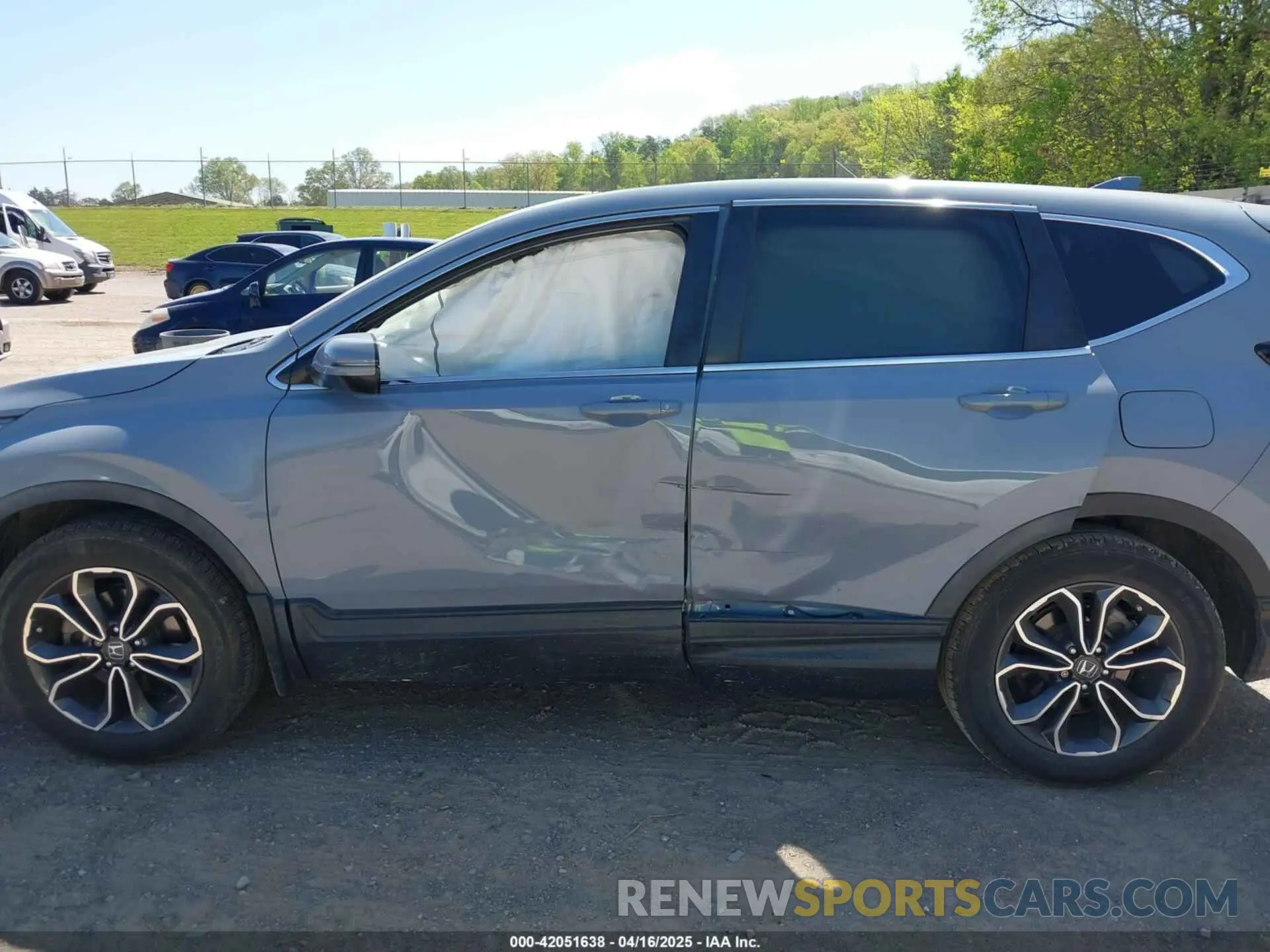 6 fotografías del automóvil dañado 5J6RW1H58LA003636 HONDA CR-V 2020