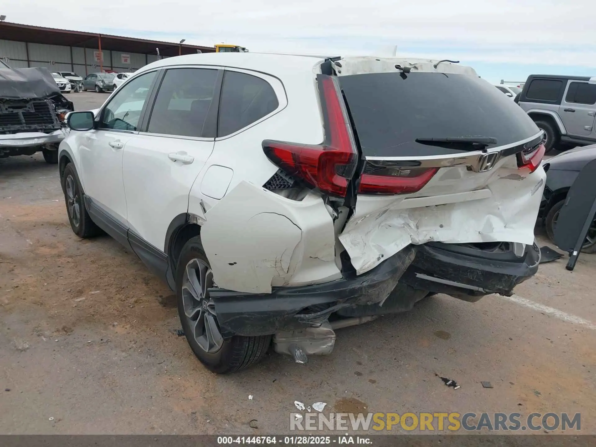 3 fotografías del automóvil dañado 5J6RW1H5XLA014301 HONDA CR-V 2020