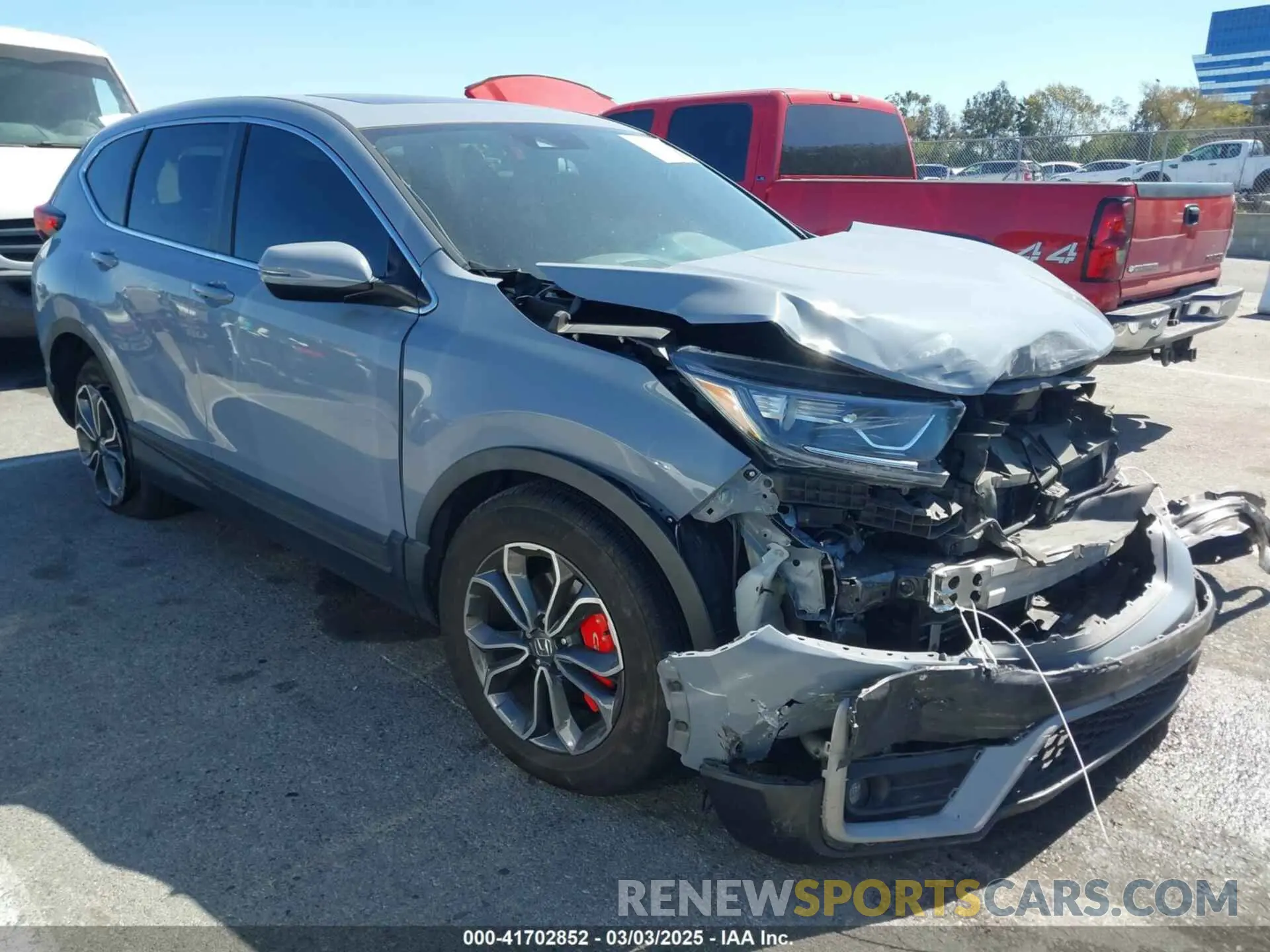 1 fotografías del automóvil dañado 5J6RW1H84LA005474 HONDA CR-V 2020