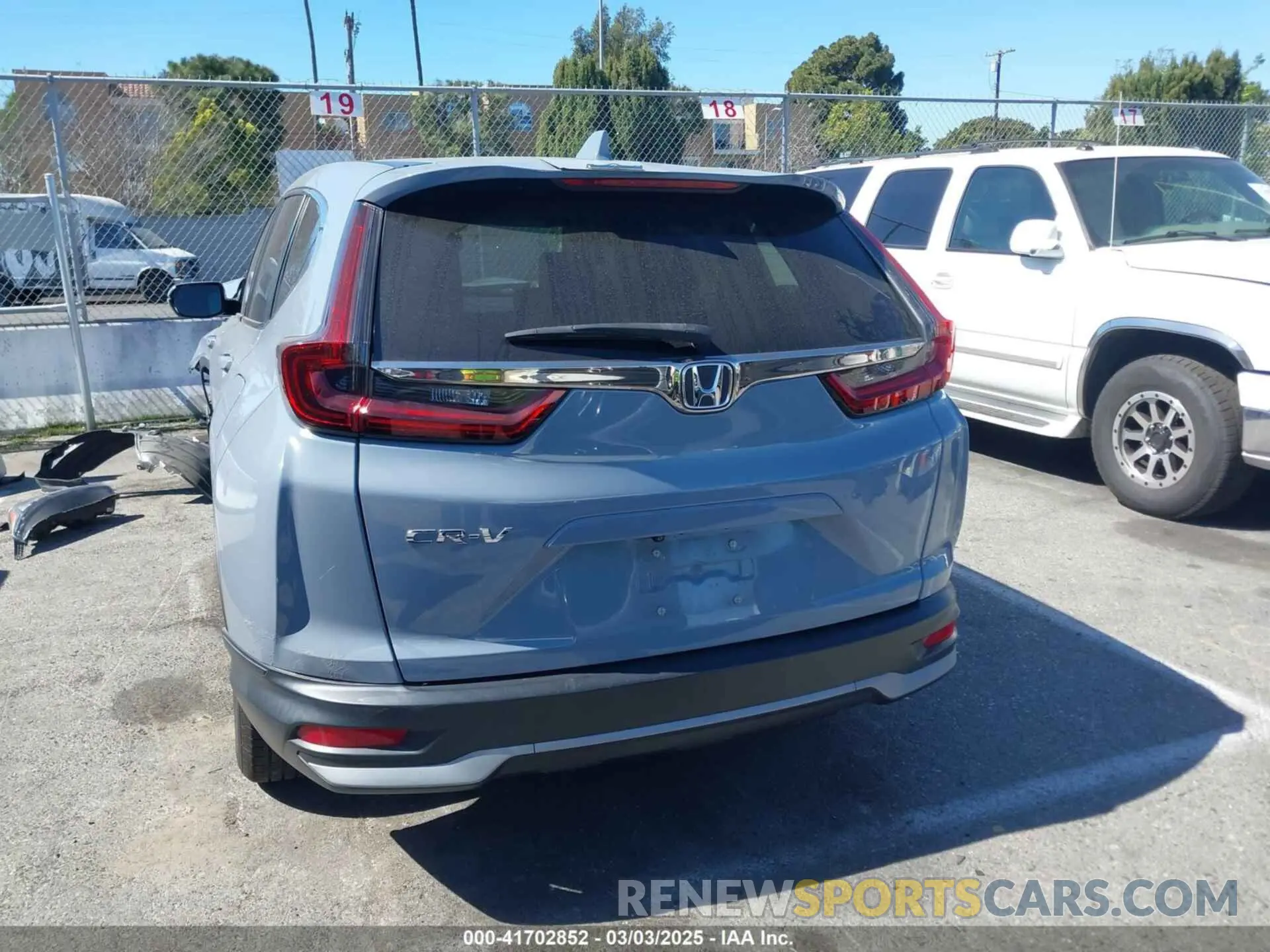 16 fotografías del automóvil dañado 5J6RW1H84LA005474 HONDA CR-V 2020