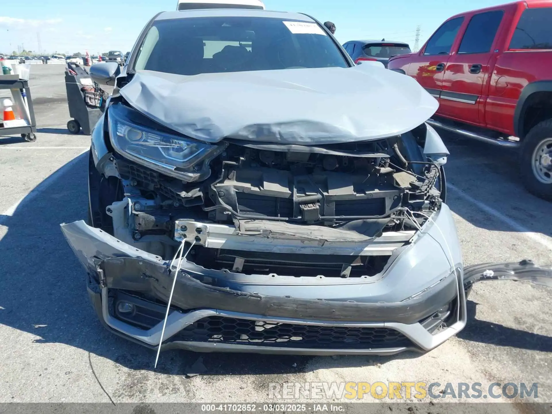 6 fotografías del automóvil dañado 5J6RW1H84LA005474 HONDA CR-V 2020